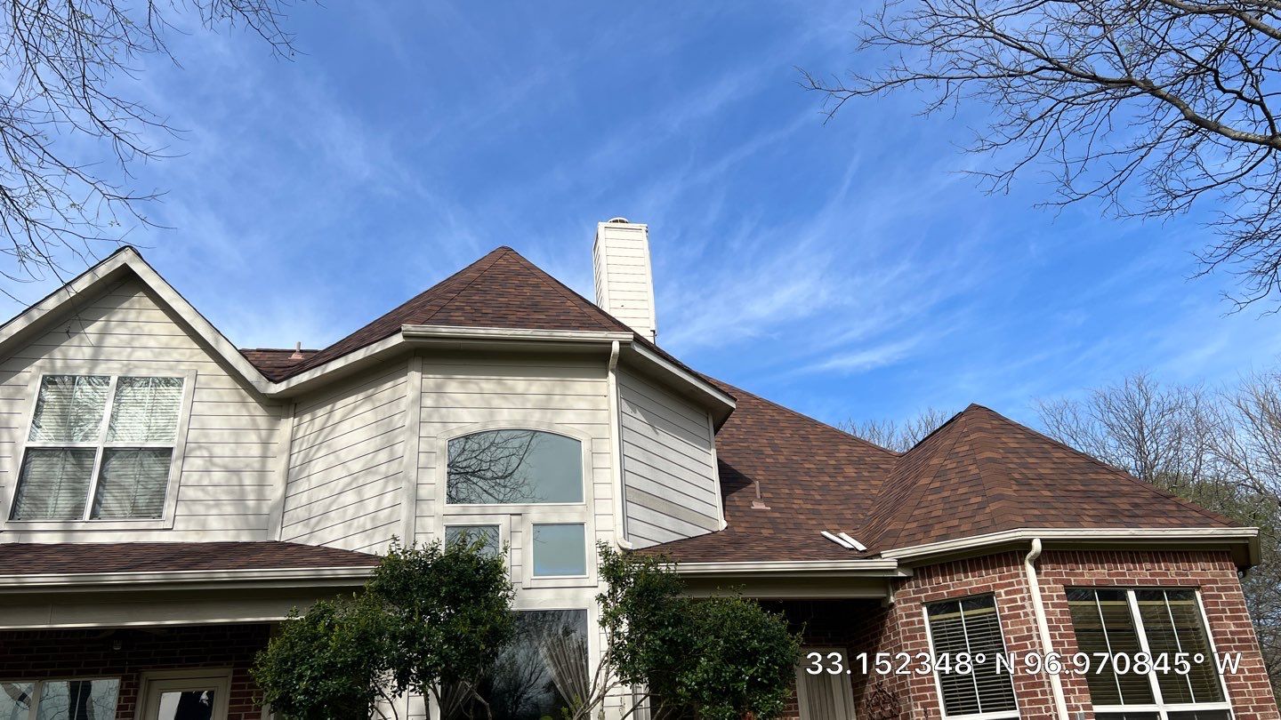 Insurance Claim Roof Paint and Gutters by AJ's Reliable Services LLC