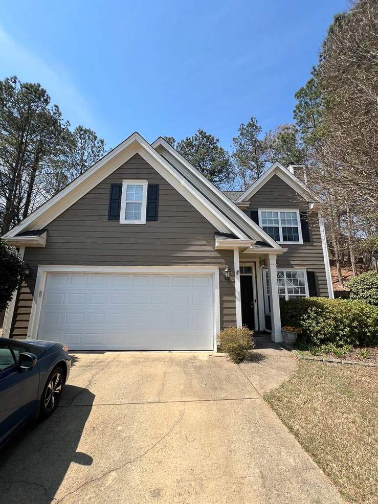 Green Exterior Paint and James Hardie Siding Transformation in Smyrna, GA by Nelson Exteriors 