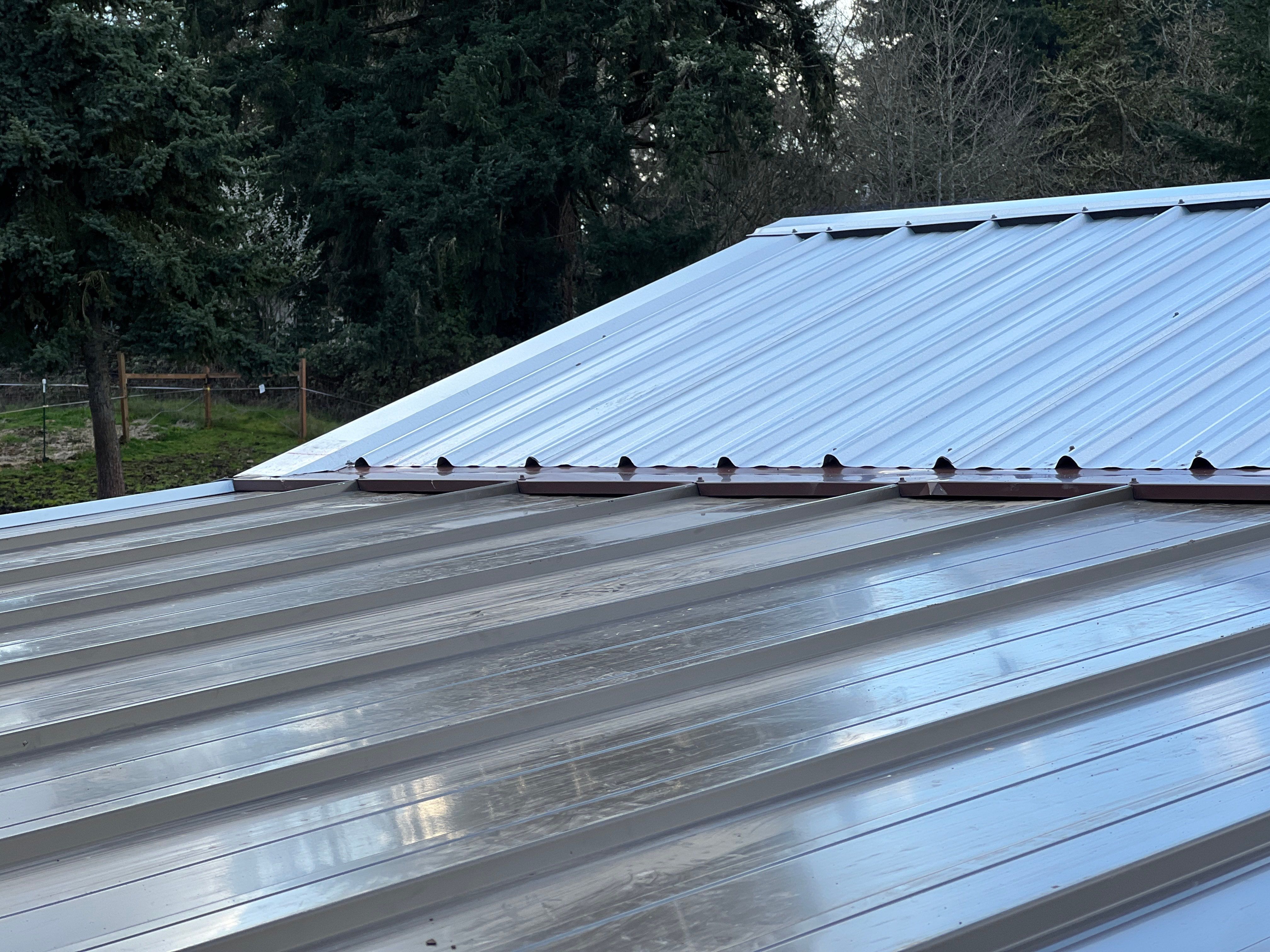 Shed Cover using Pressure Treated Posts by Villegas Remodeling, LLC