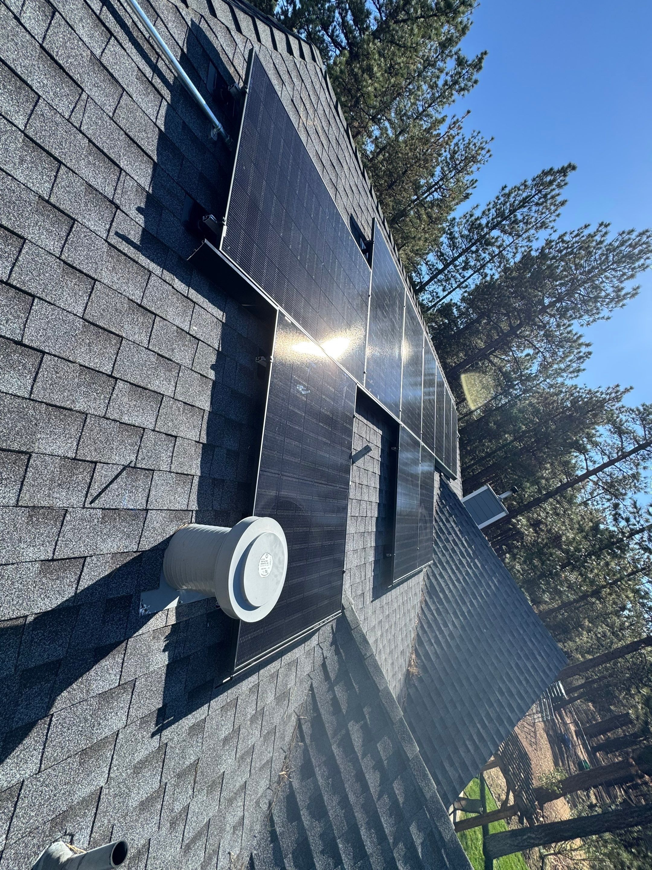 Residential Solar Array and Tesla Powerwall Installation in Big Bear by VIBE SOLAR