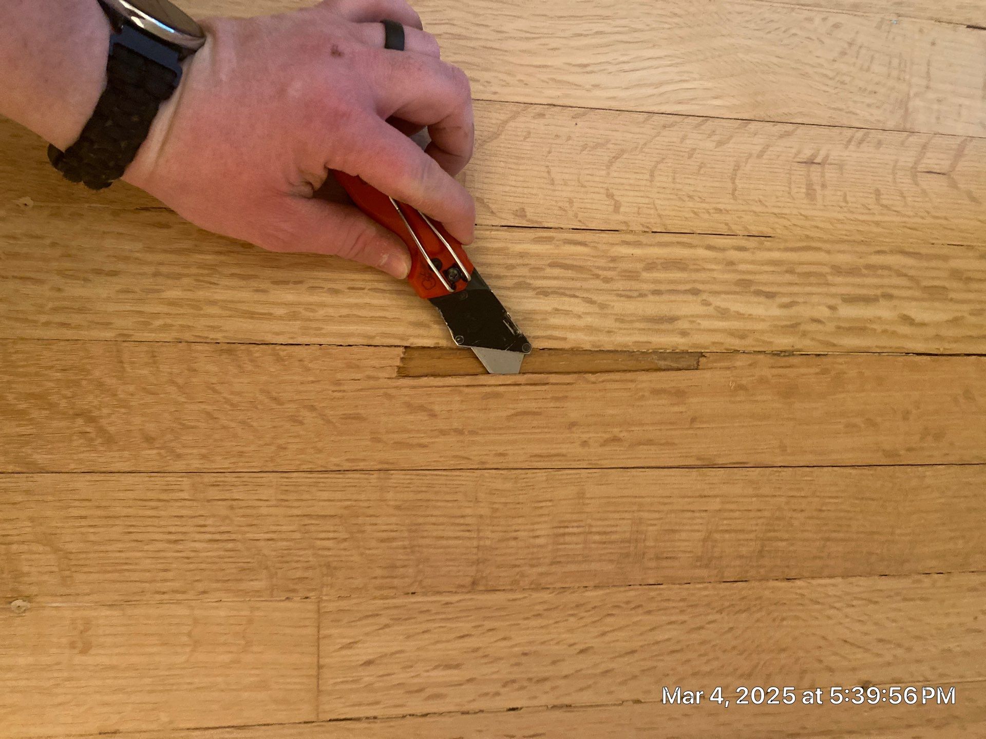 Damaged floors? No Problem! by RTBaldwin Hardwood Floors