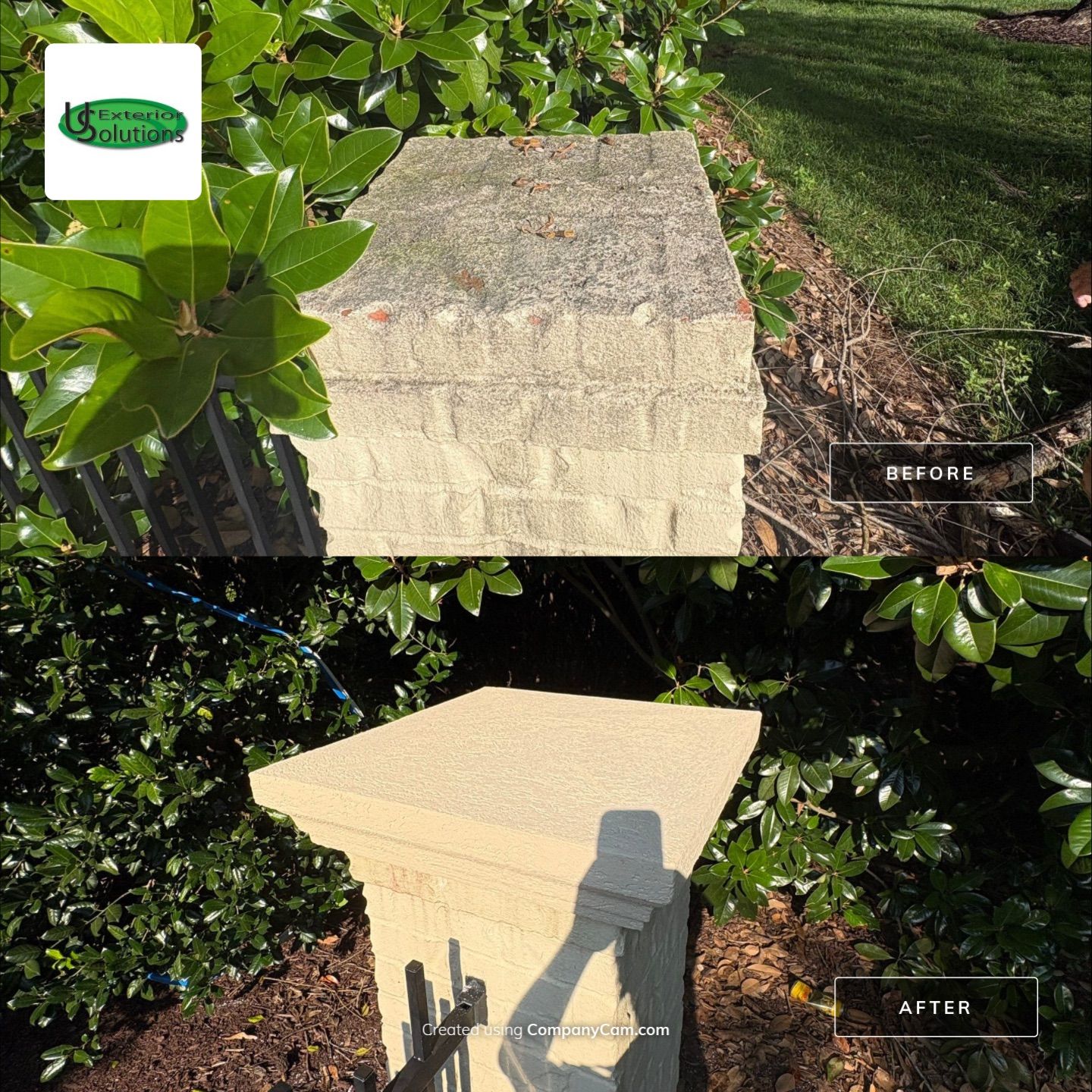 Exterior Masonry and Stucco Remodel for Brentwood Residence by U.S. Exterior Solutions