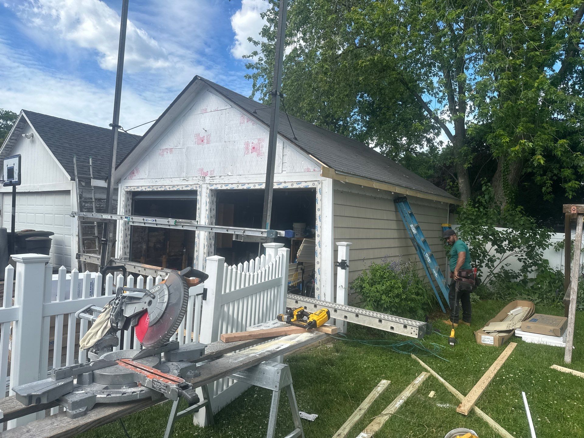 Siding Installation using CertainTeed Mainstreet Vinyl Siding - Savannah Wicker by A Plus Exterior