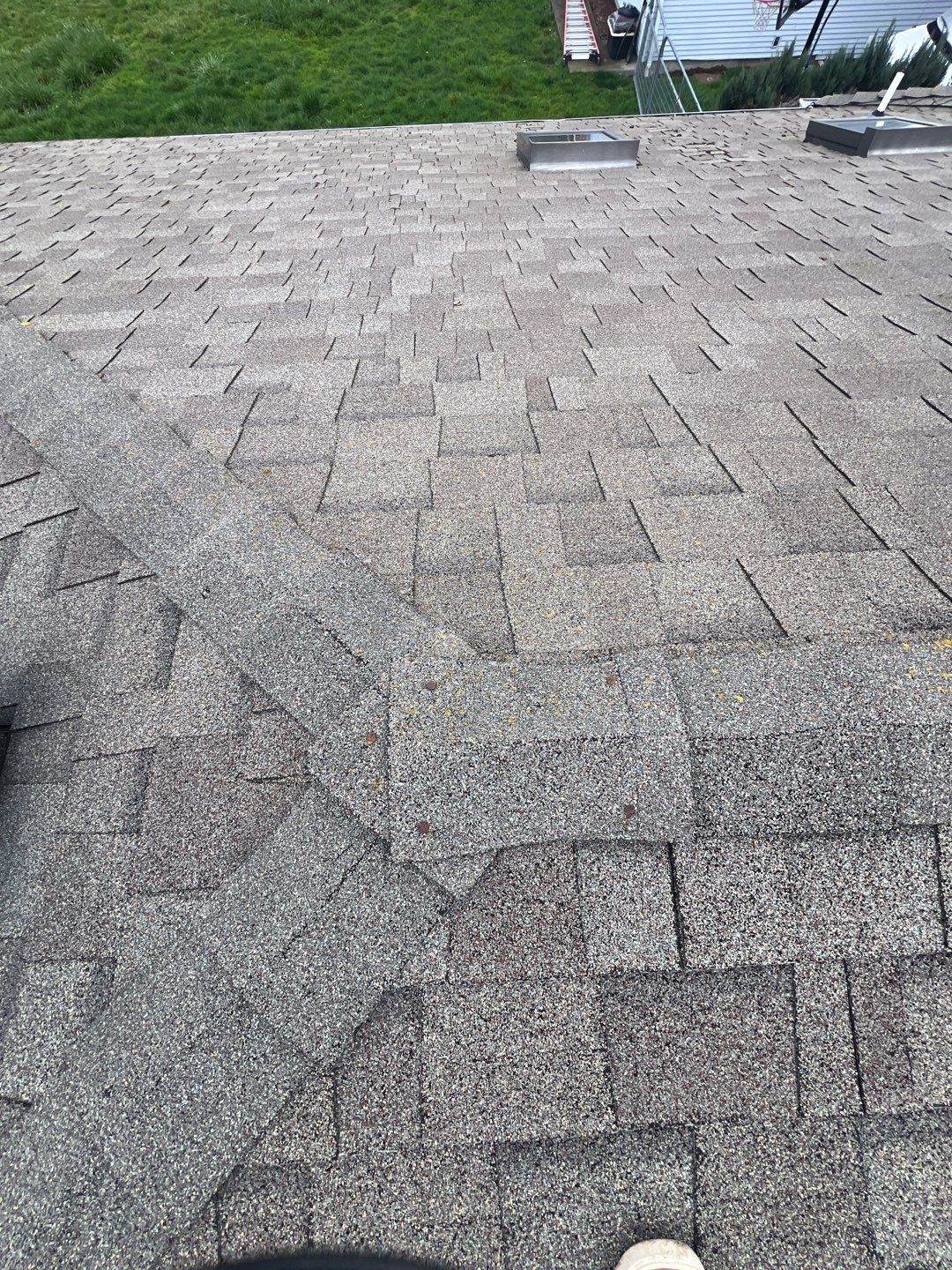 Residential Roofing Installation using IKO Dynasty (Color: Granite Black) by Orezona Building & Roofing Company, Inc.