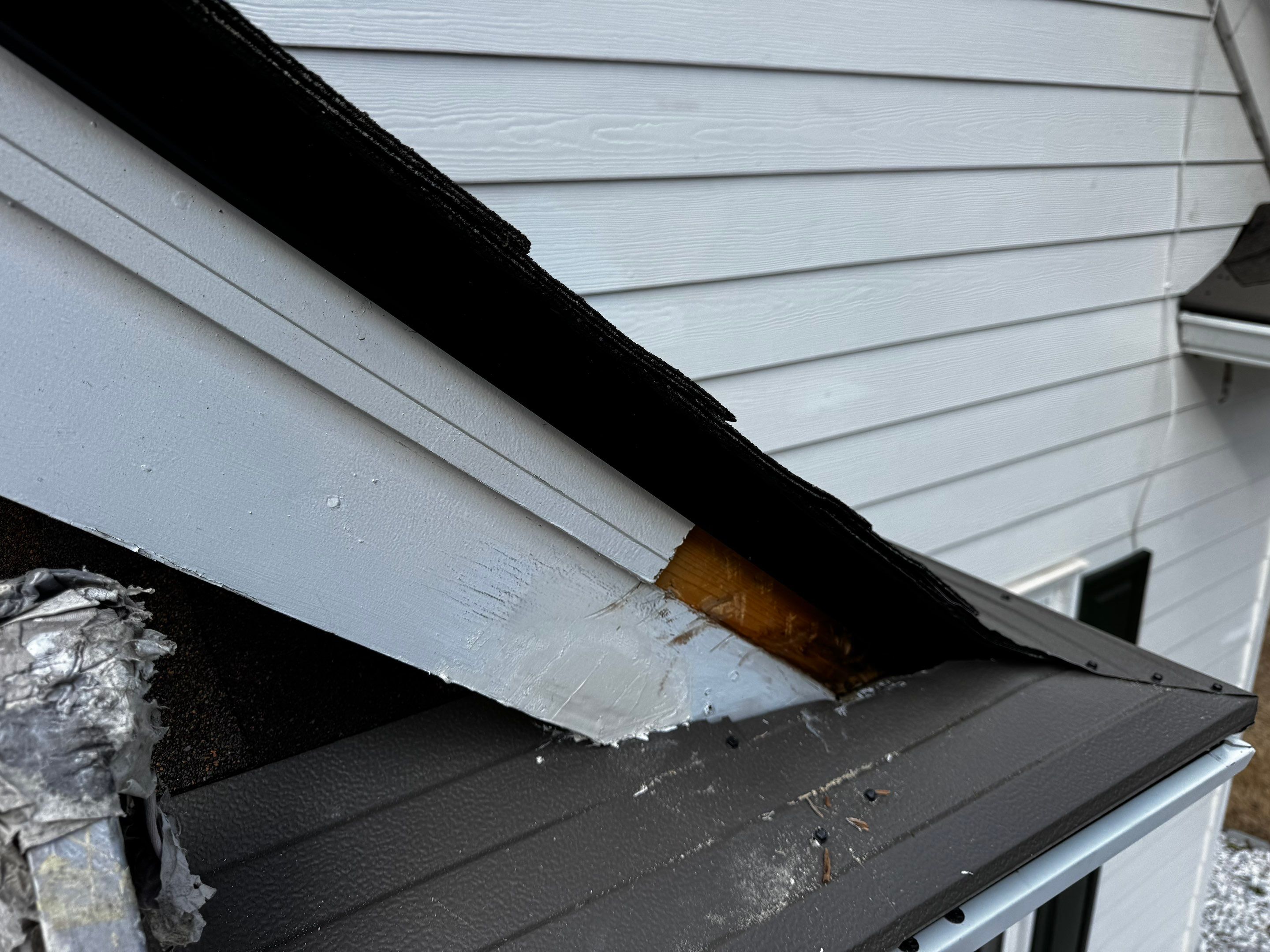 Ceiling Repair & Exterior Fascia Replacement by Praise God Painting, LLC