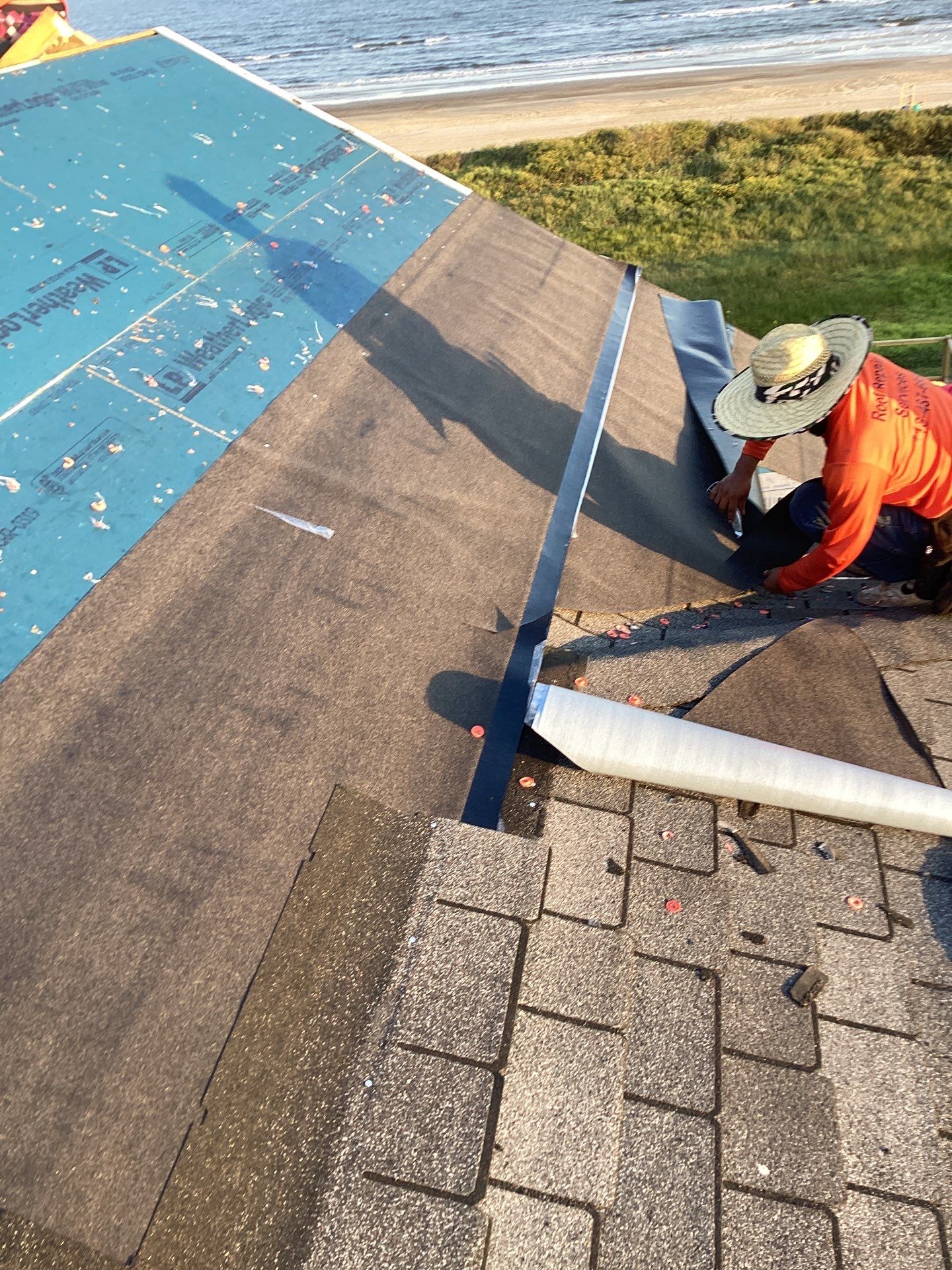Residential Roofing Repair using Owen's Corning Duration (Lifetime) Shingles by Roof Repair Company
