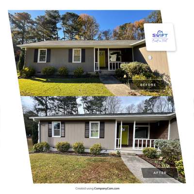 Full Exterior Painting and Siding Refresh in Marietta, Georgia
