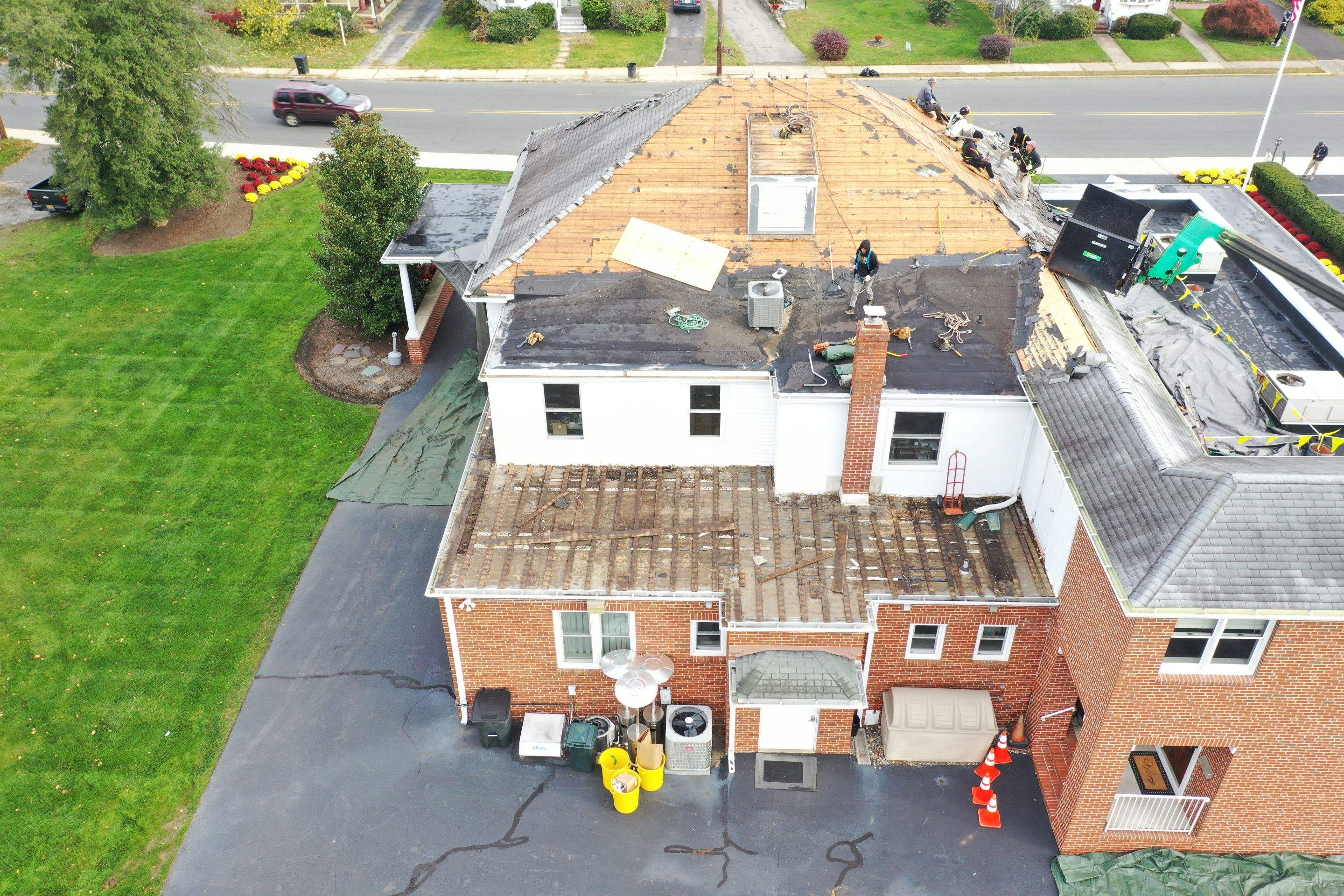Commercial Roofing Installation using GAF Timberline / GAF TPO by All Site Roofing