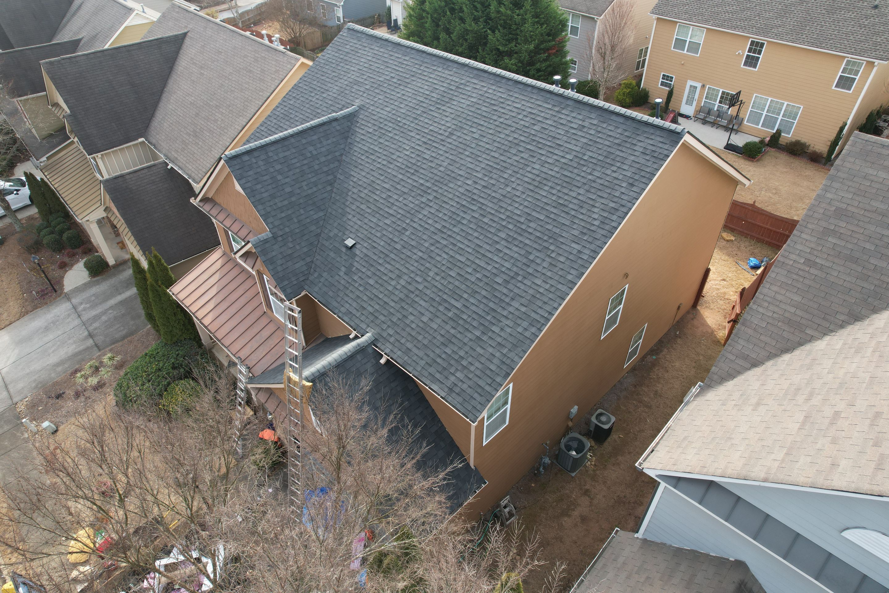 Residential Roofing Installation using Owens Corning by Inspector Roofing and Restoration