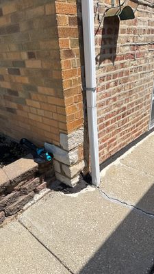 Turtle Shell gutter protection installation in Chicago, IL 60634, photograph 10
