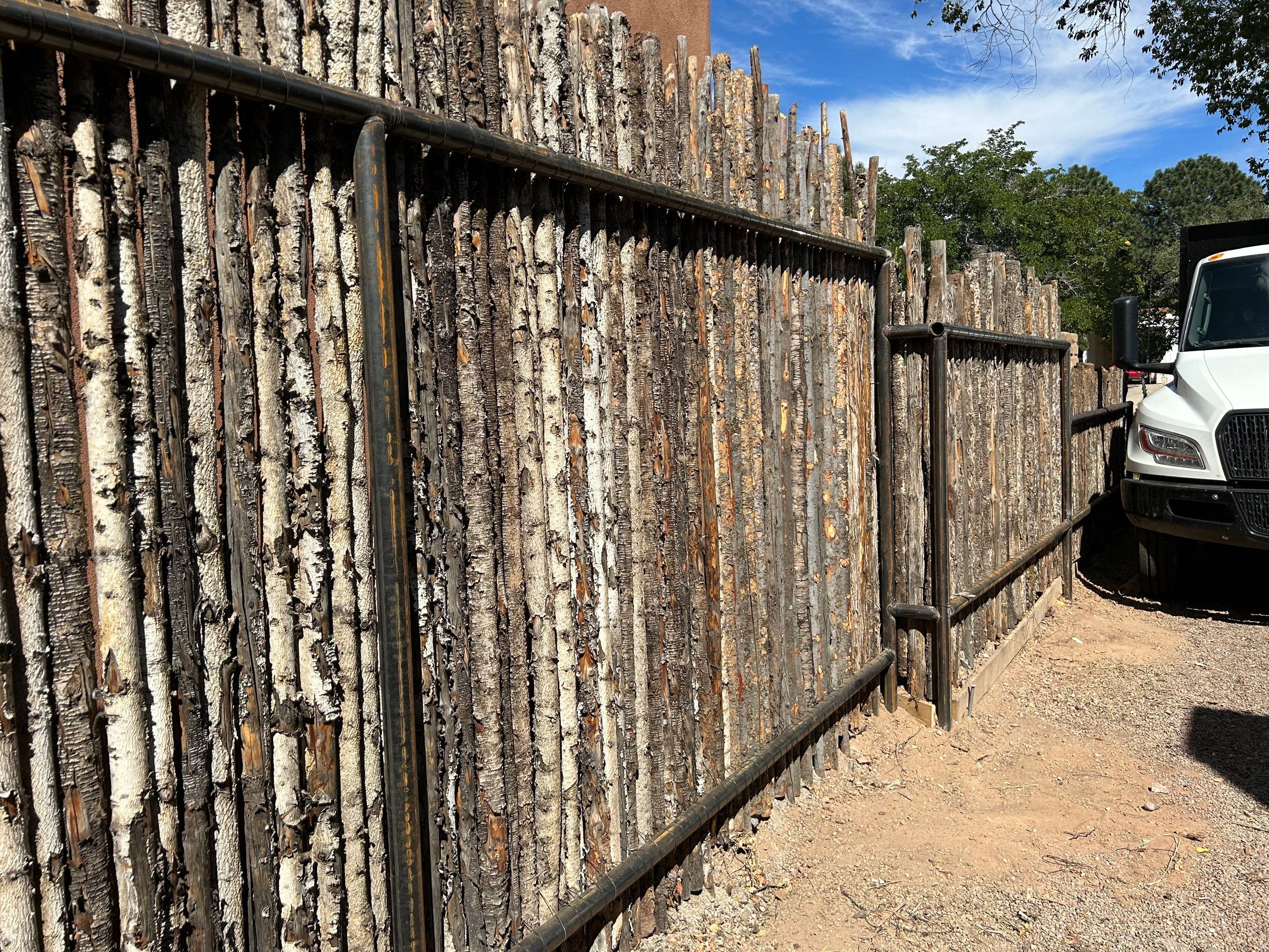 Residential using Latilla by Valley Fence Company