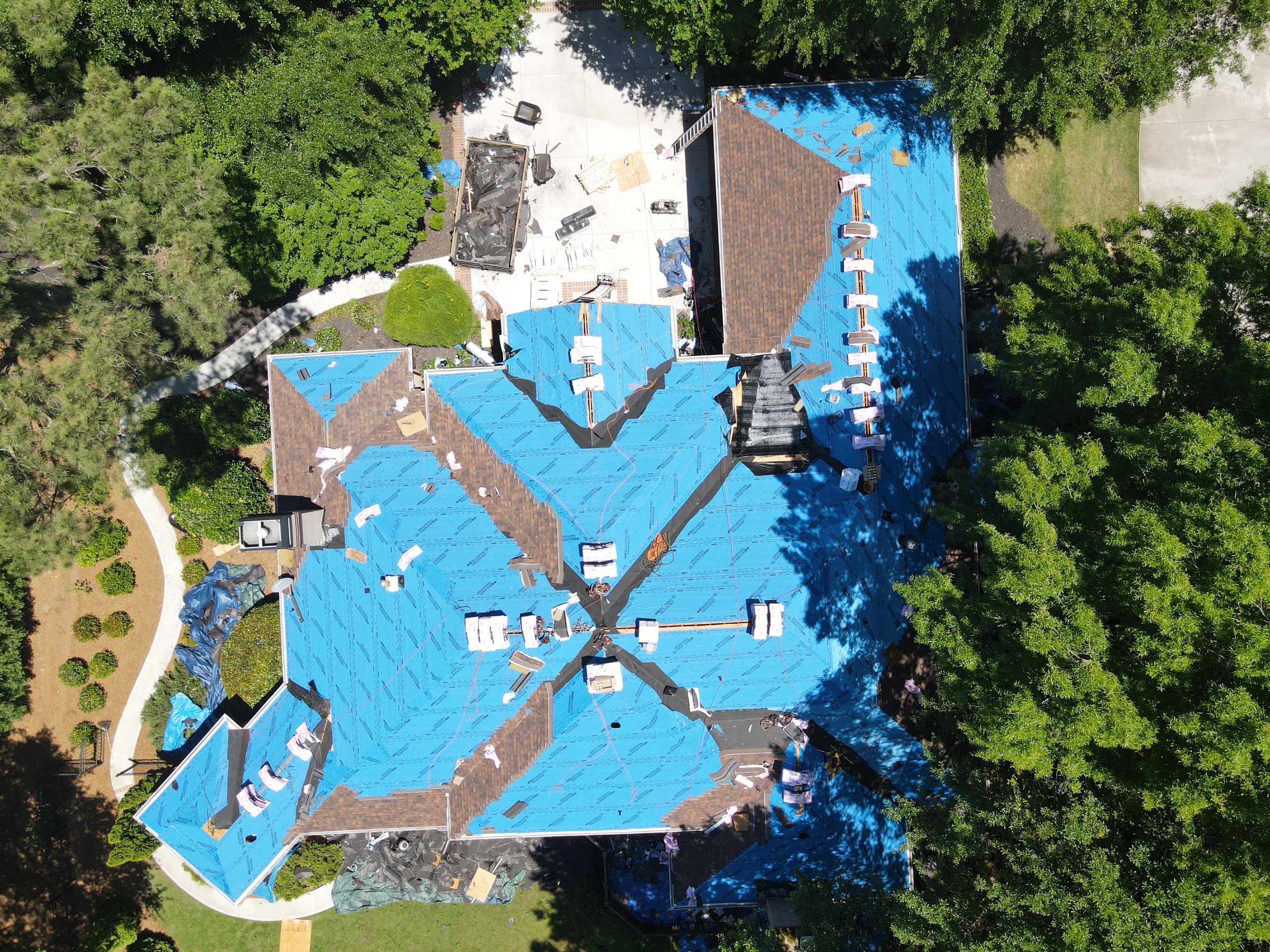 Residential Roofing Installation using Owens Corning by Inspector Roofing and Restoration