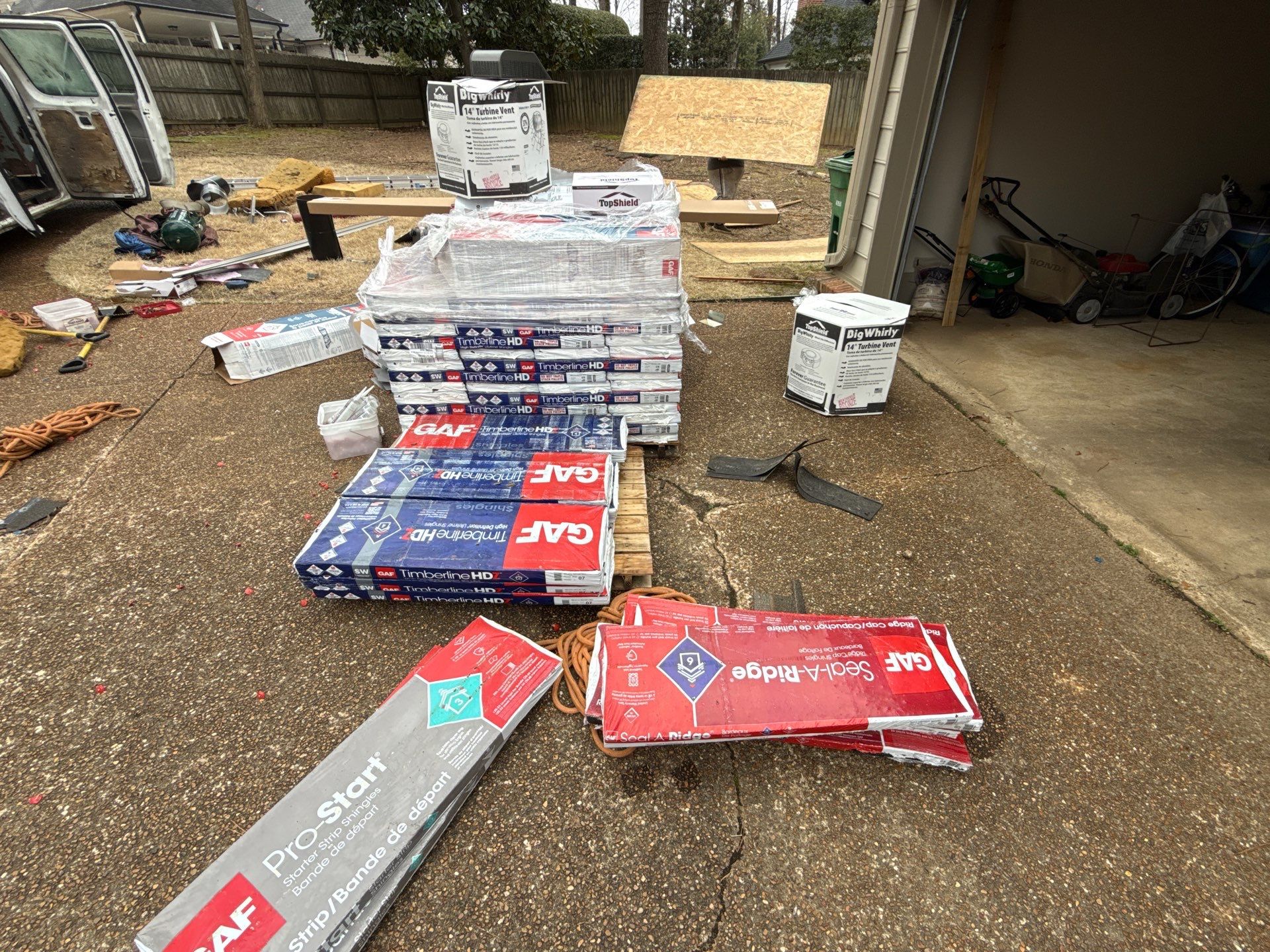 Germantown Roof Replacement Featuring GAF Timberline HD Shingles by Revival Roofing Services