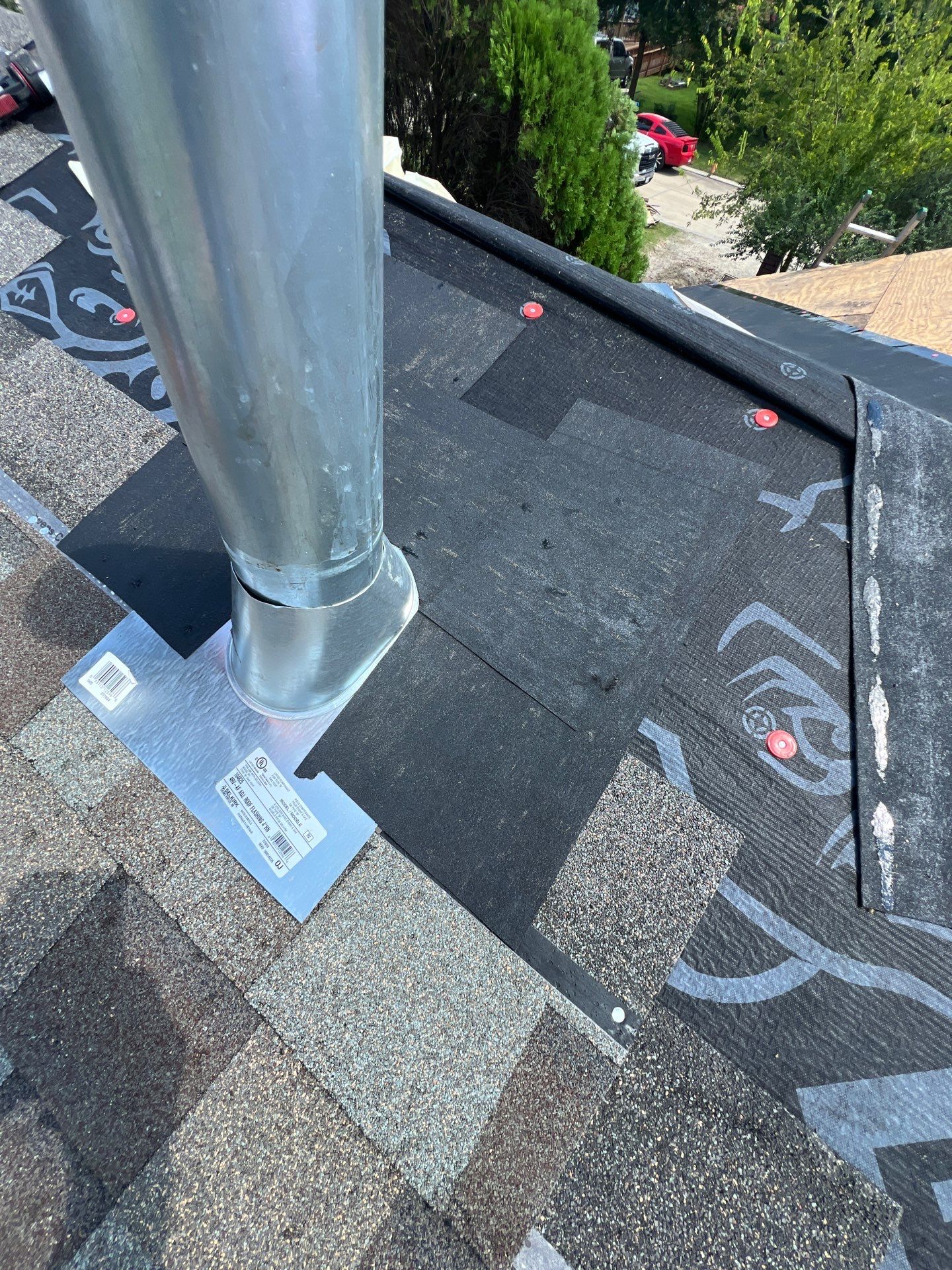 Residential Roofing Installation using Owen's Corning Duration (Lifetime) Shingles by Roof Repair Company
