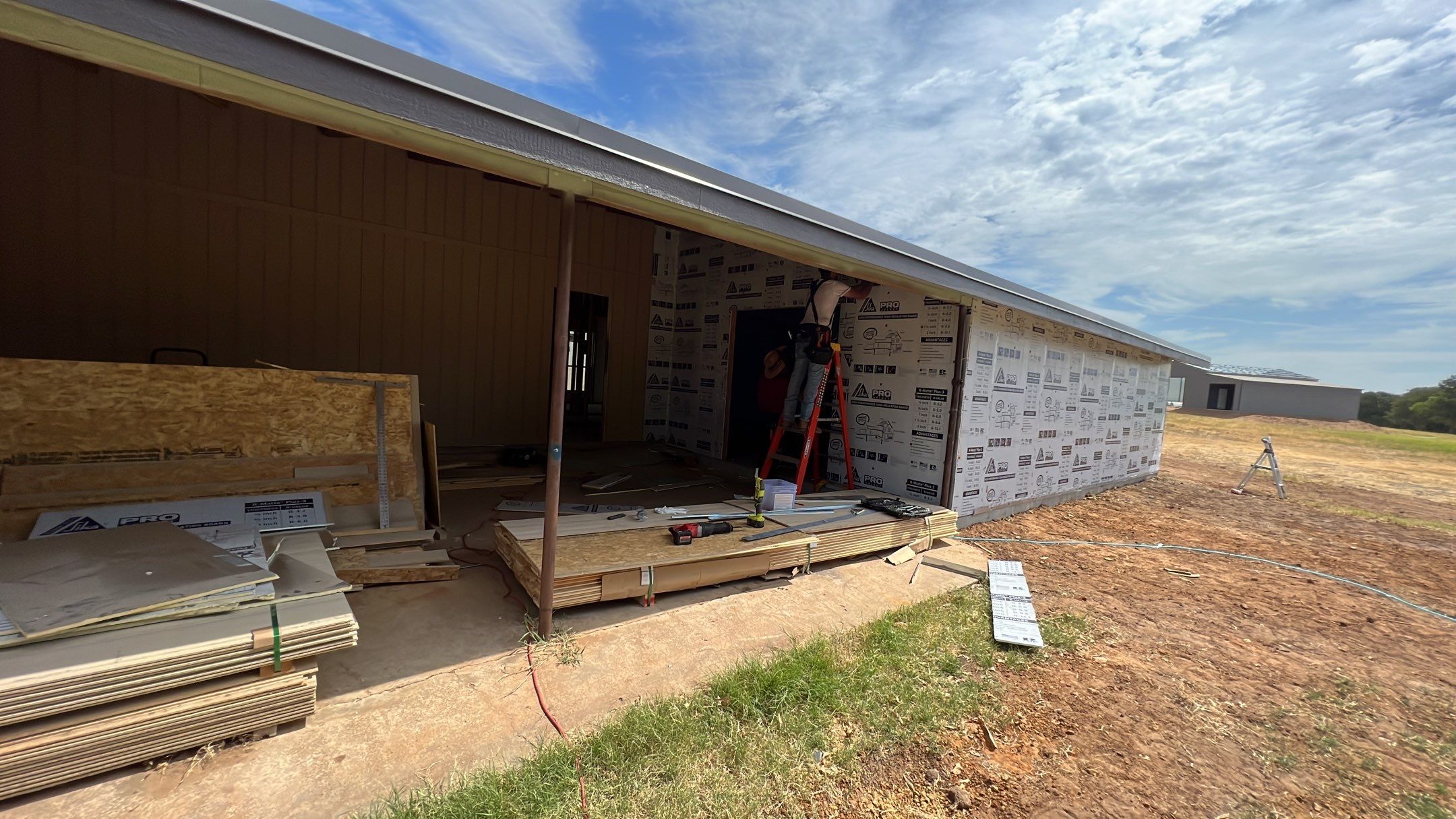 New Home Construction  by Harvey Roofing & Construction