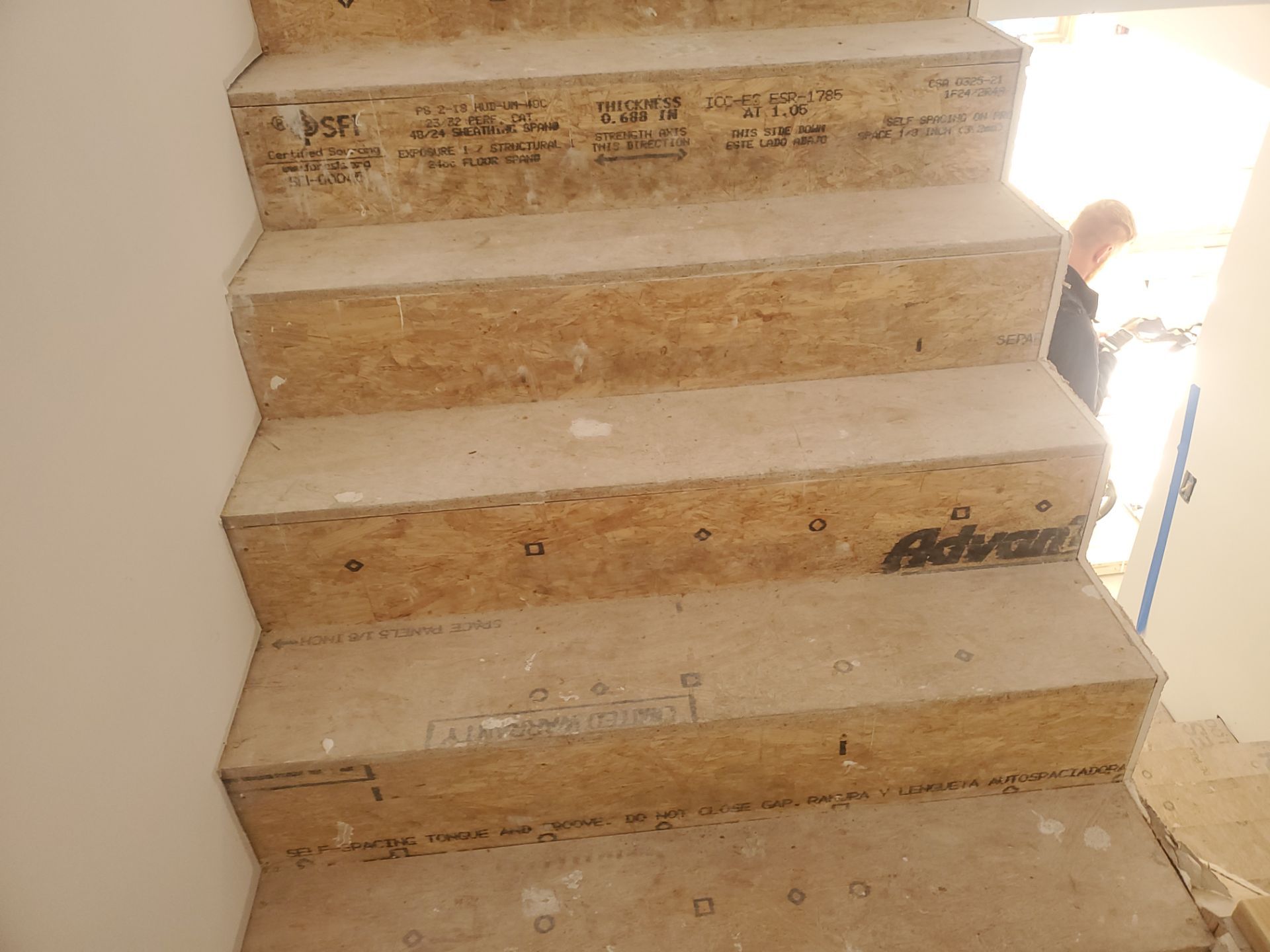 Full glue down Installation over radiant heat 7" Maple character grade by Ann Arbor Hardwoods 