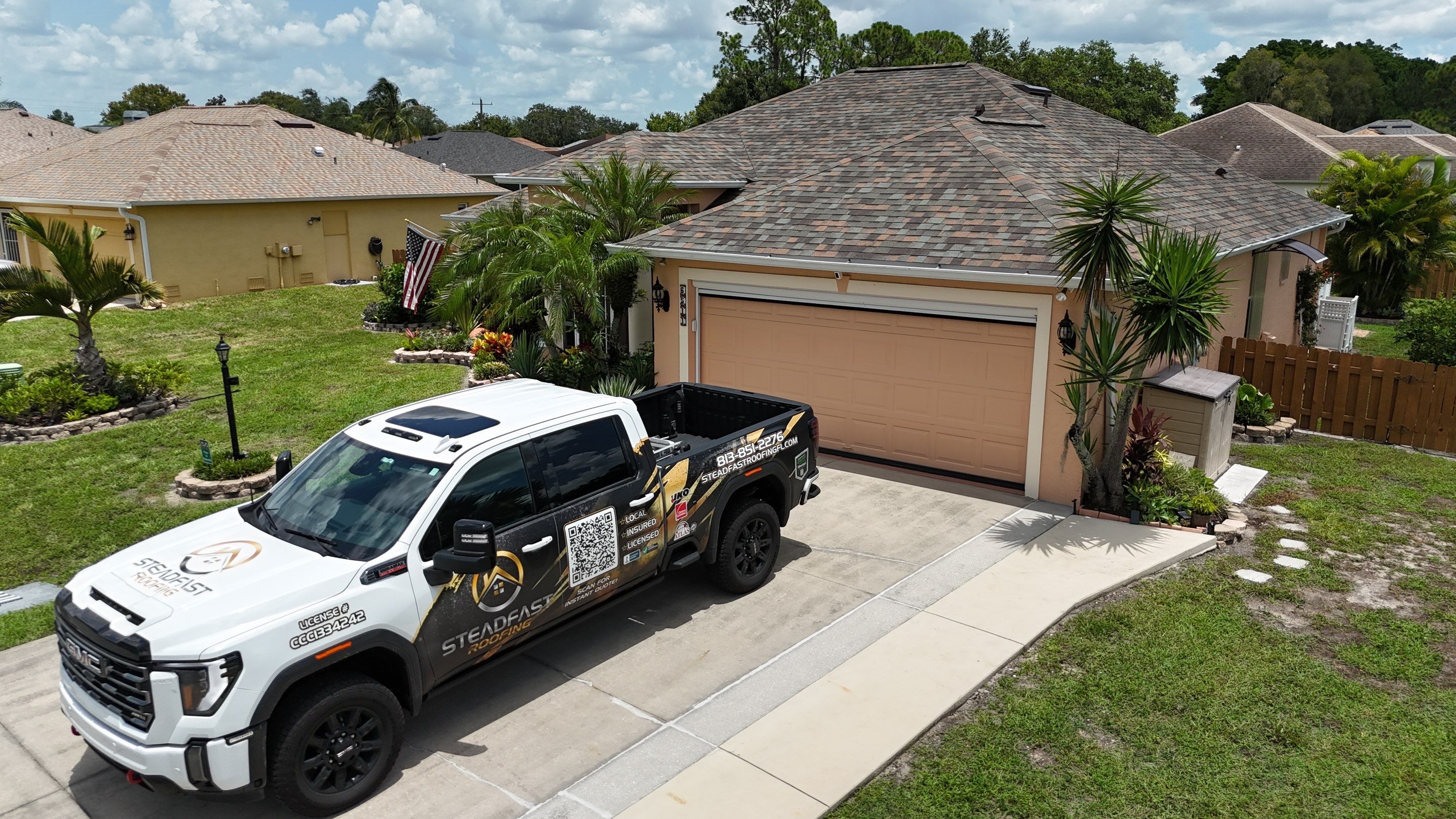Roof Replacement in Bradenton, FL by Steadfast Roofing 