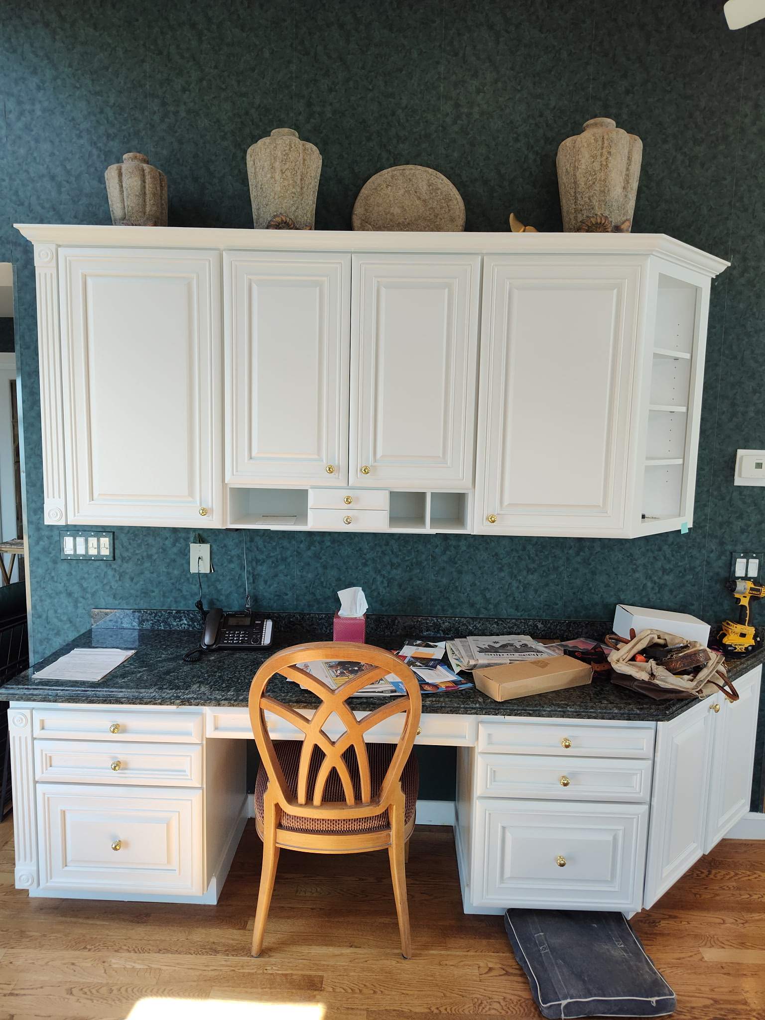 Grosse Ile Kitchen Cabinet Refinishing Update by Top Shelf Painter