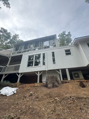 Complete exterior refresh with carpentry repairs