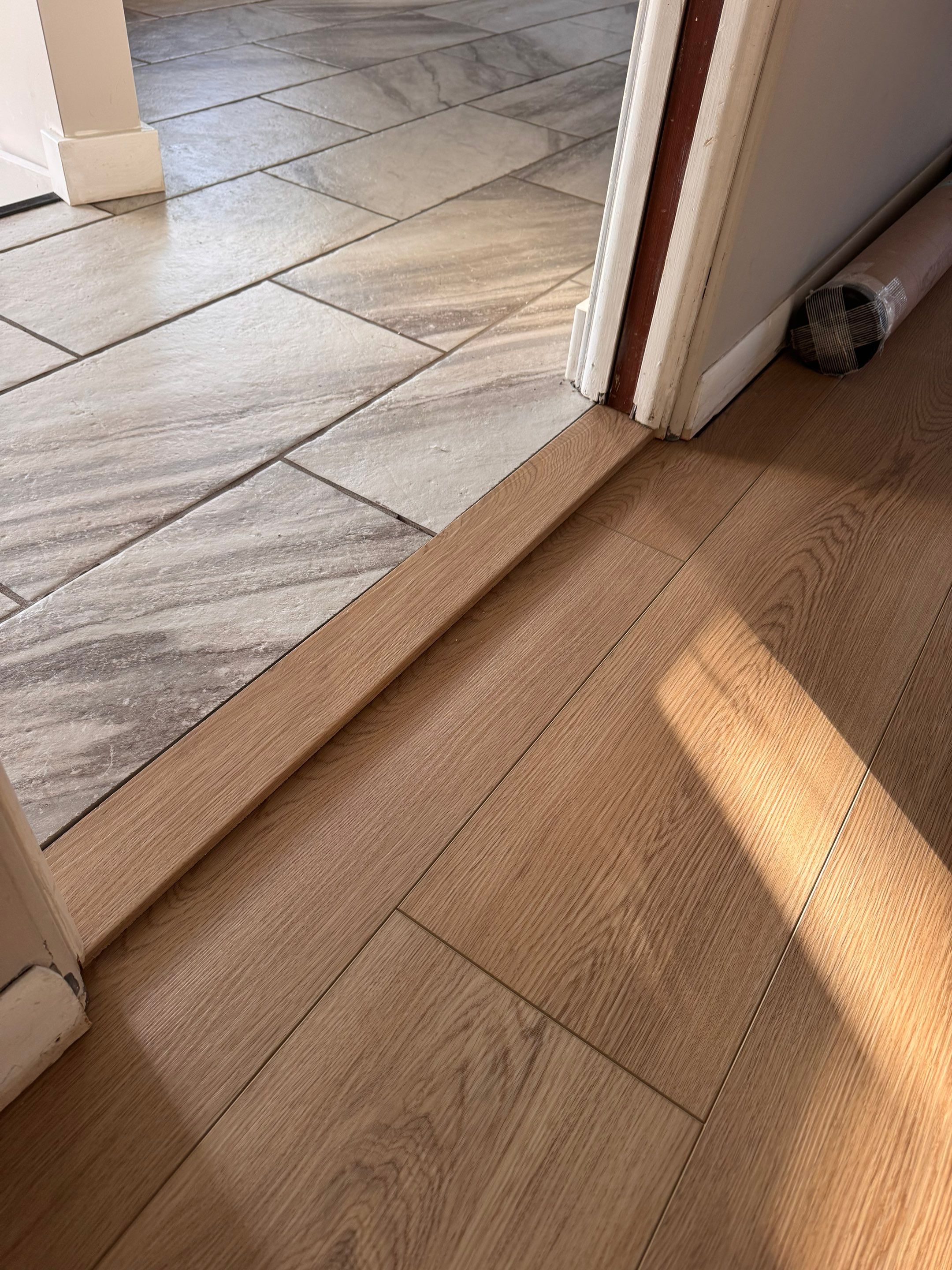 Before & After with Provenza "Road Trip" LVP by RTBaldwin Hardwood Floors