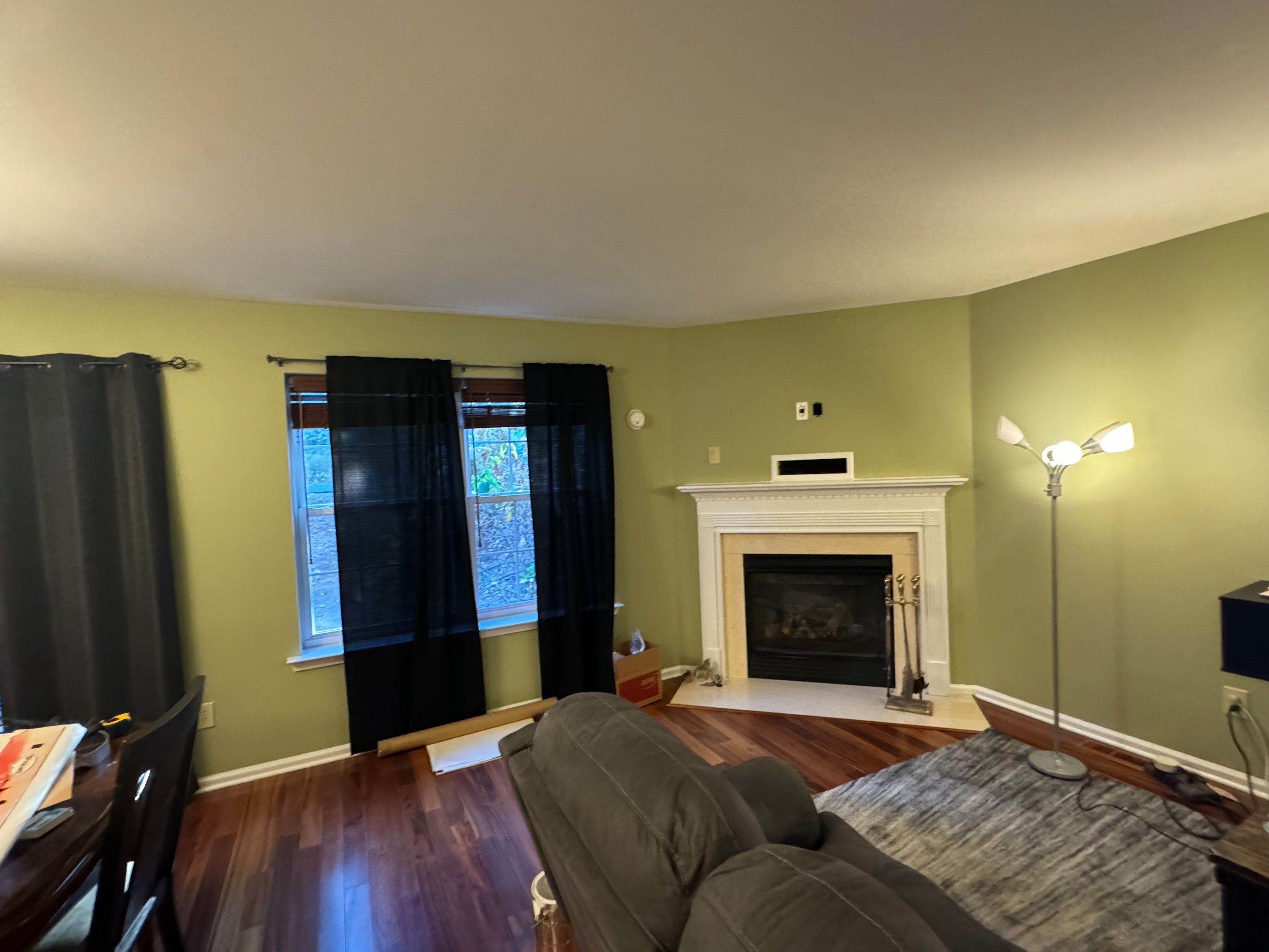 First Floor Painting Project in Red Hill, PA by Davis Painting Llc 