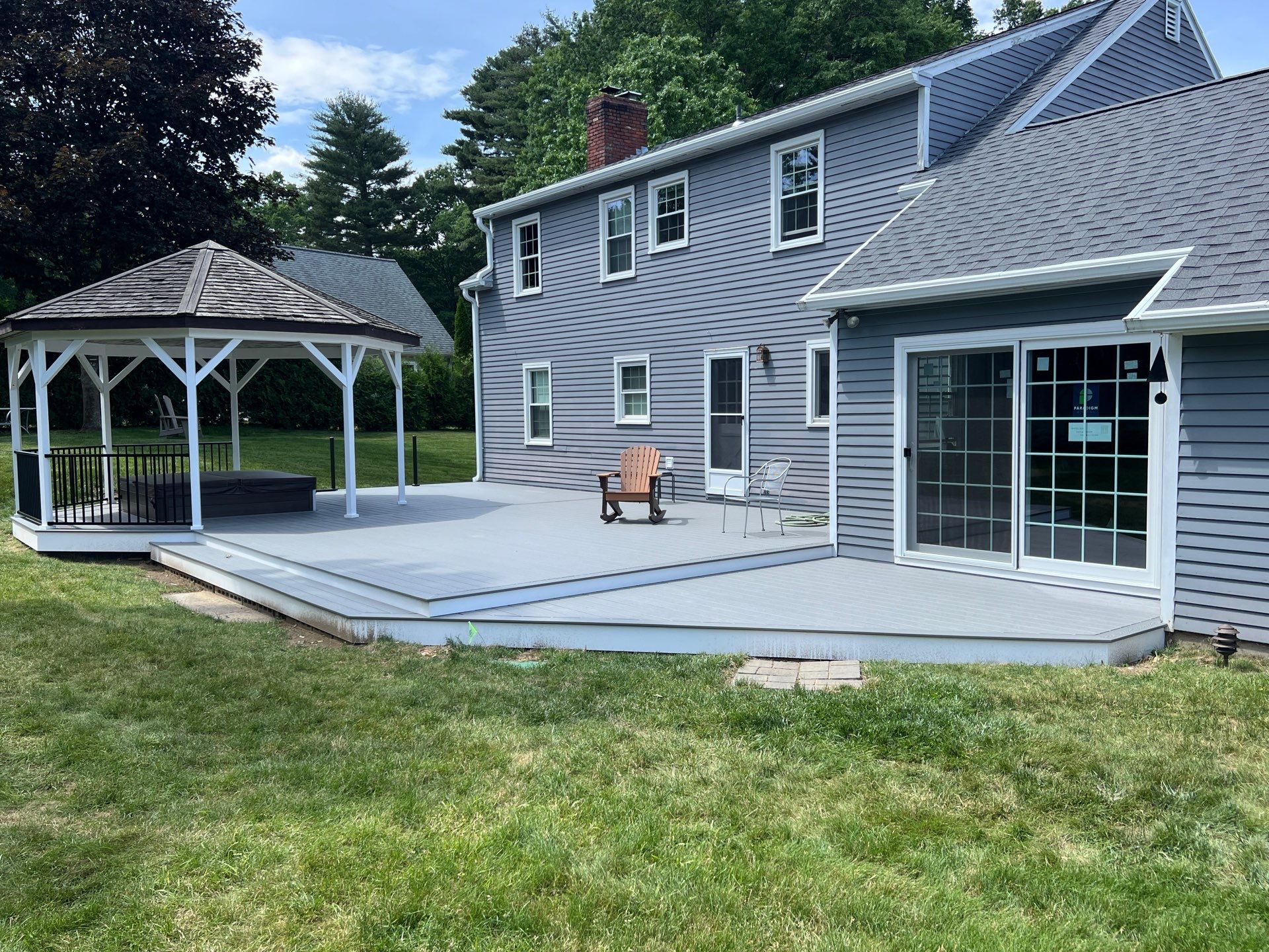 Deck Repair using Trex Select Decking by Chagnon Building & Remodeling LLC