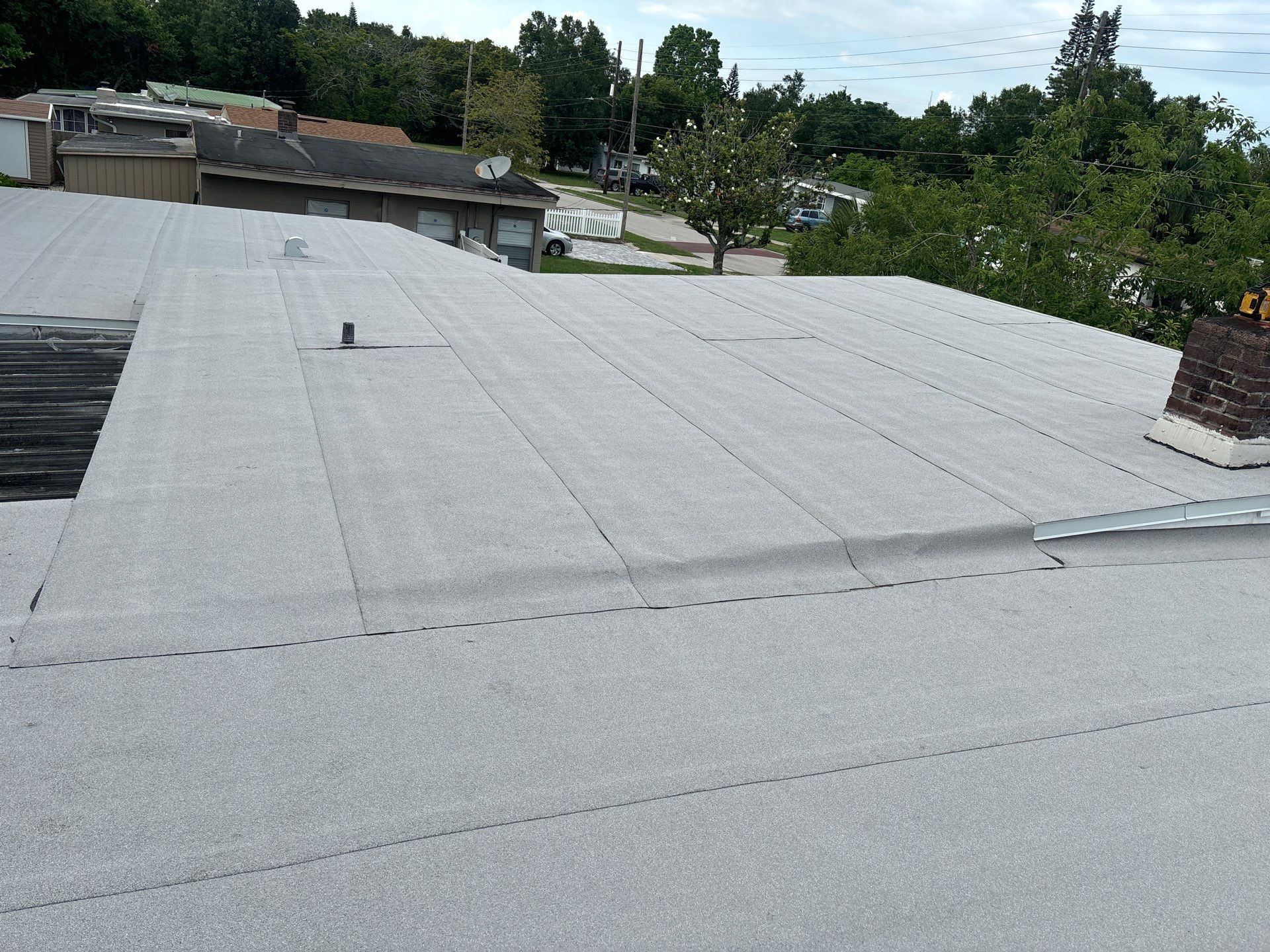 Flat Reroof Replacement Orlando FL by Pinnacle Roofing Group