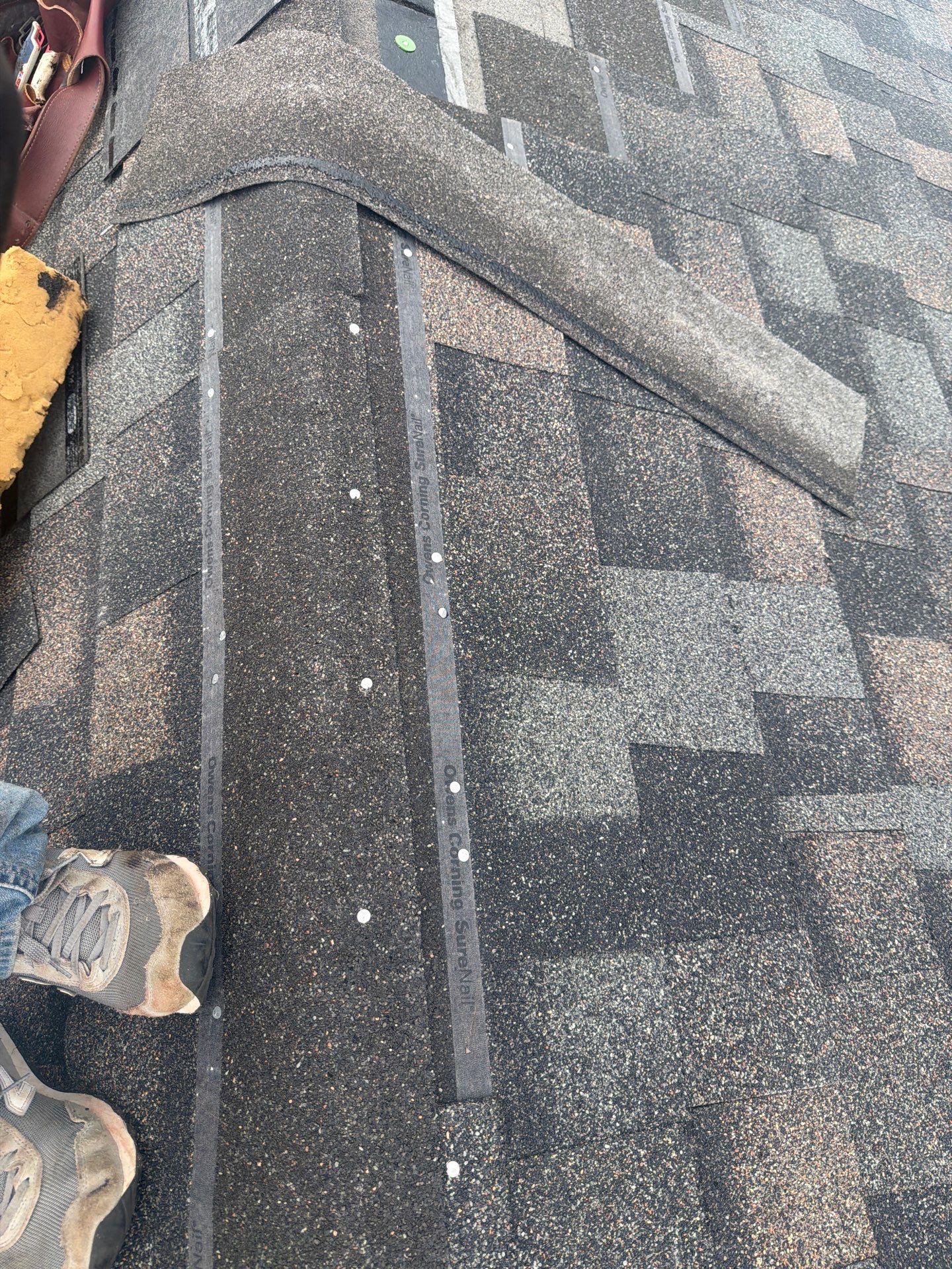 Flashing Stucco above the Roof by Bayfront Roofing and Construction