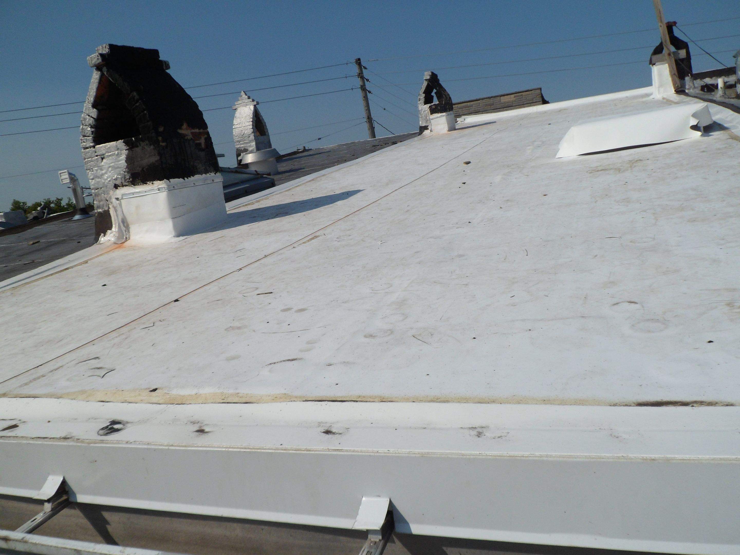 Commercial Roofing Installation using TPO by Alpha Design Services