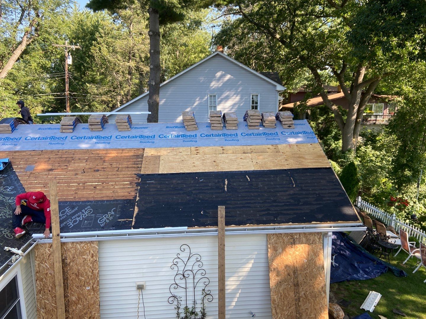 Roof Replacement using CertainTeed Landmark by 180 Contractors