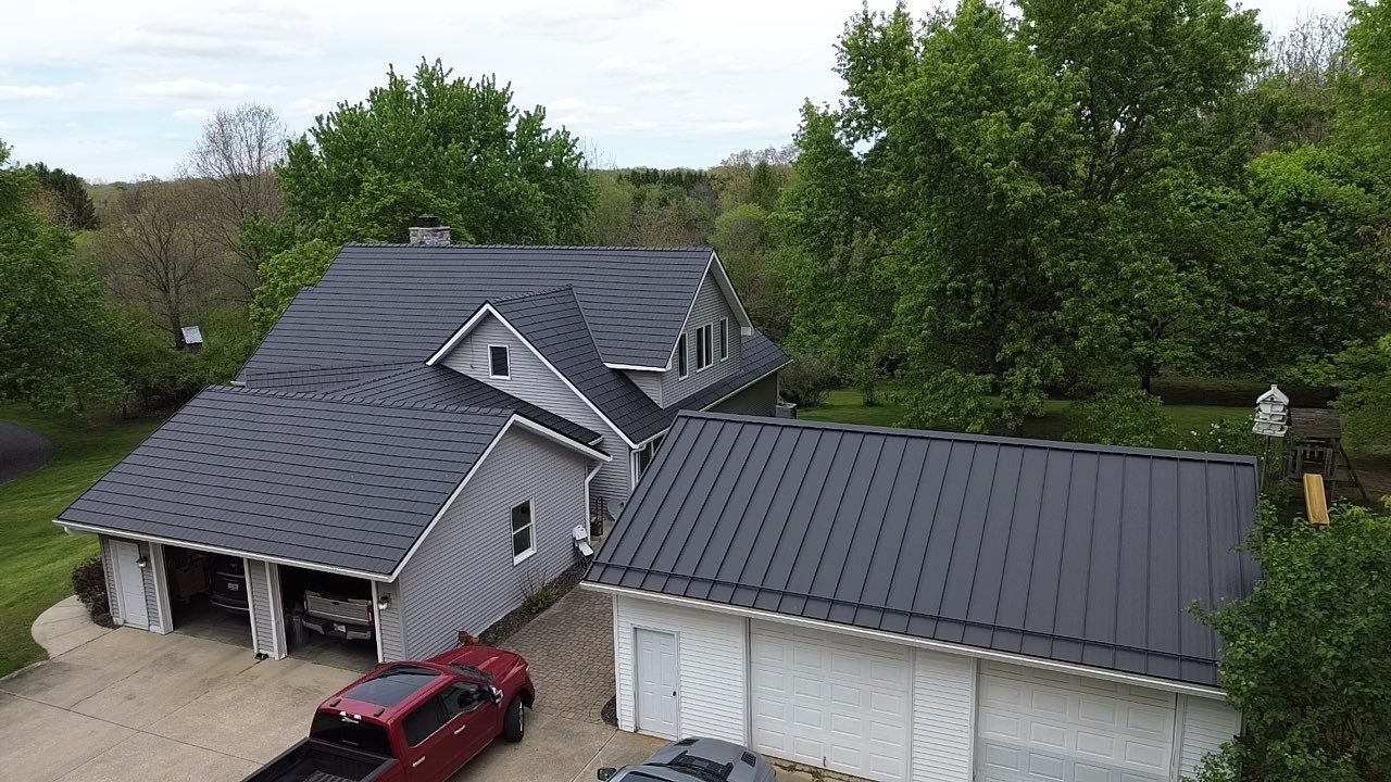 Luxury Metal Roof Transformation in Goshen, IN by 4Ever Metal Roofing