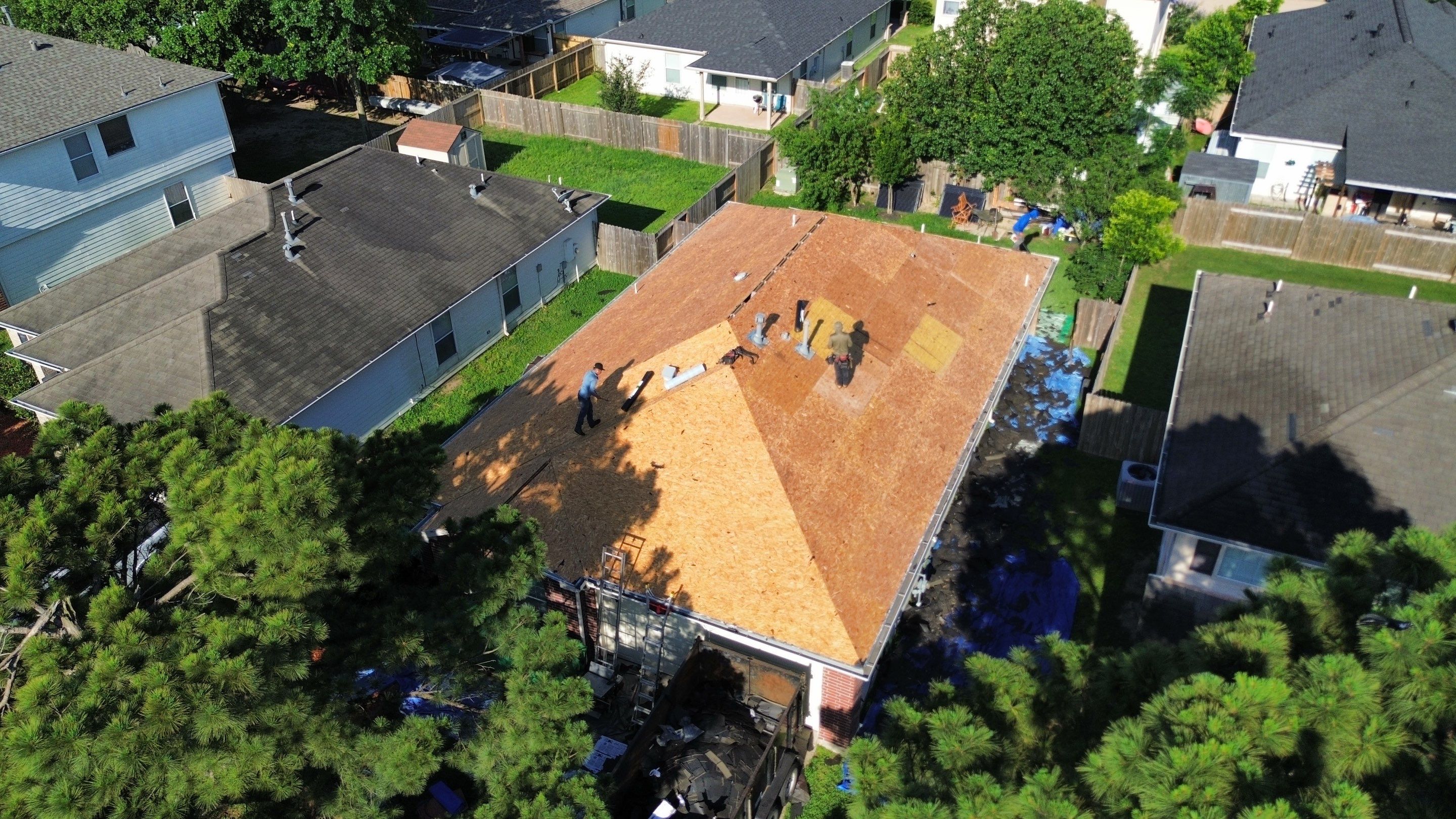 Roof Remplacement with Solar Panel by CAP Roofing and Construction LLC