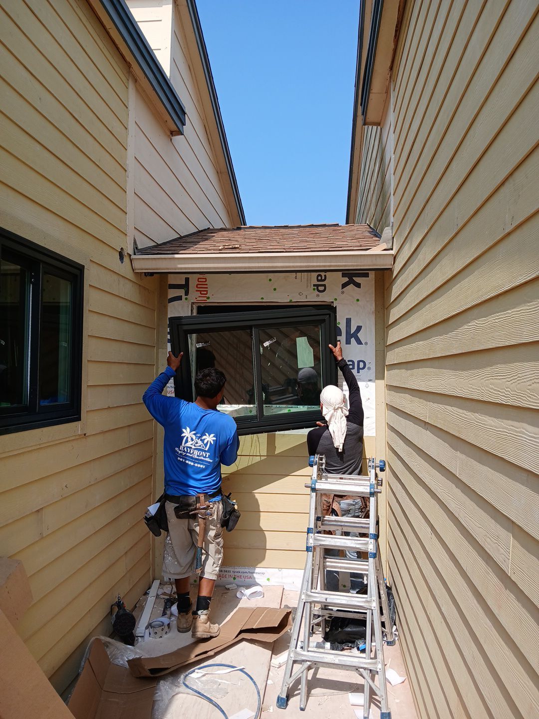 Exterior remodel Fortuna Bay Condos by Bayfront Roofing and Construction