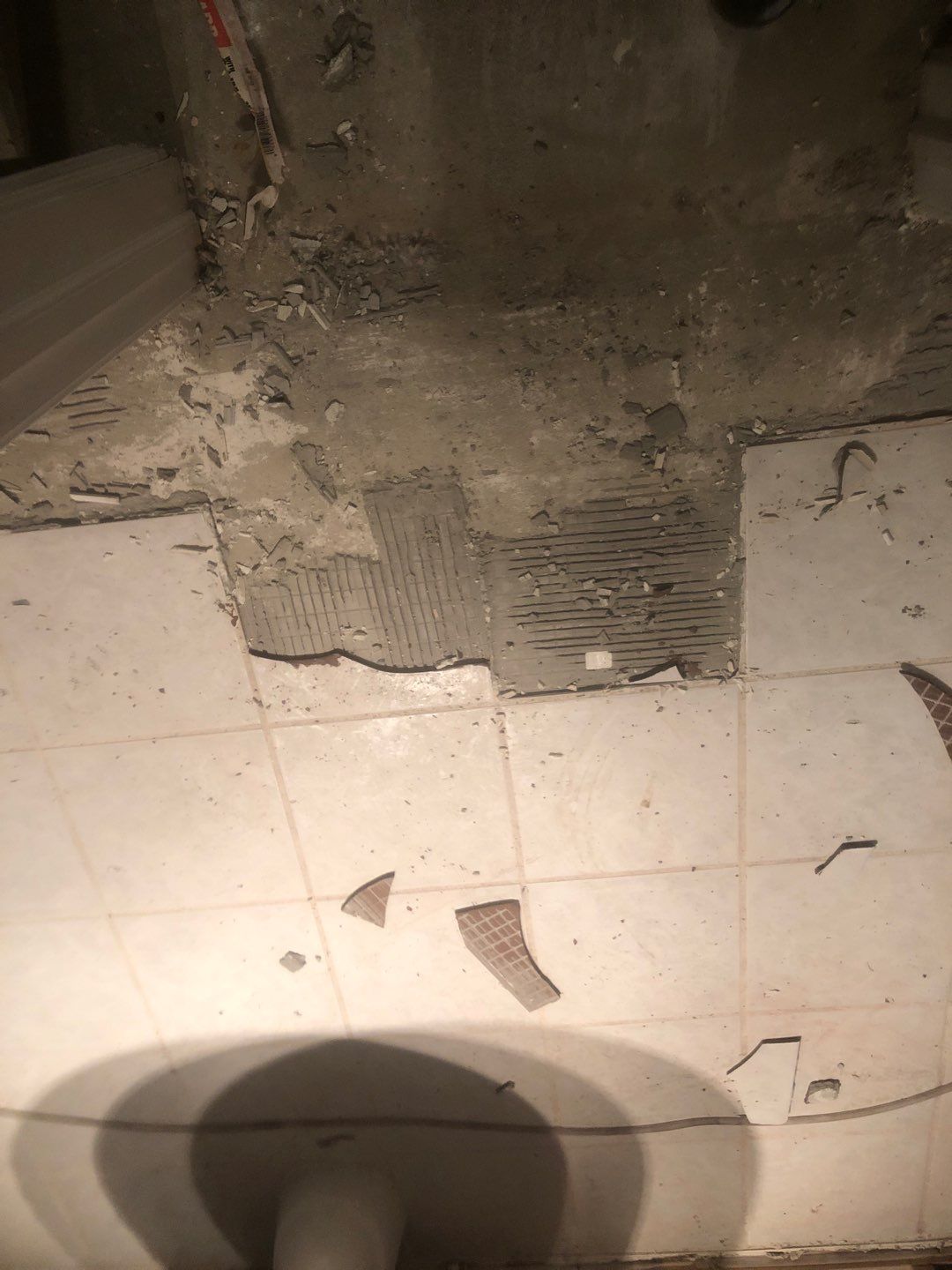 Pipe Burst Emergency Mitigation Demo and Dry Down by Absolute Roofing and Construction