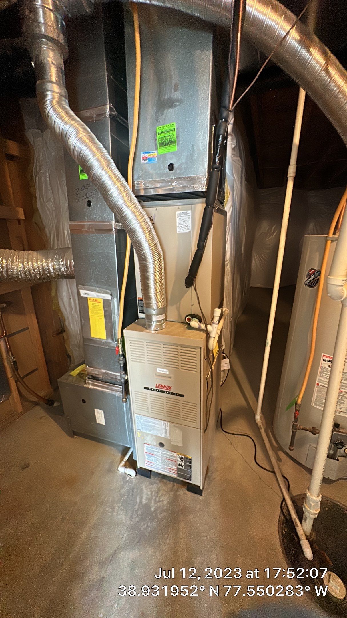 Central Air Conditioning Installation using Trane by Pro Sky Services