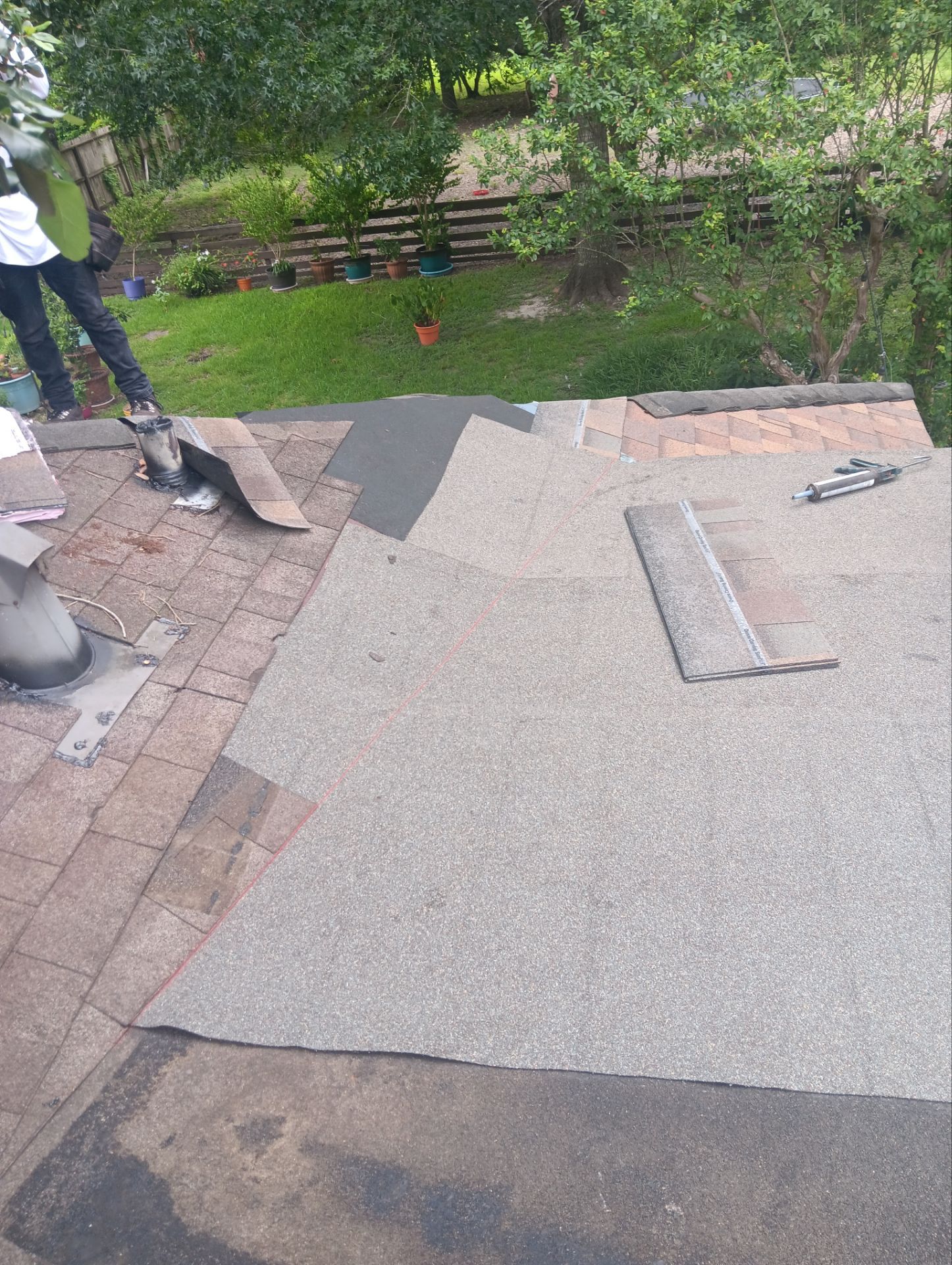 Residential Roofing Repair using Owen's Corning Duration (Lifetime) Shingles by Roof Repair Company