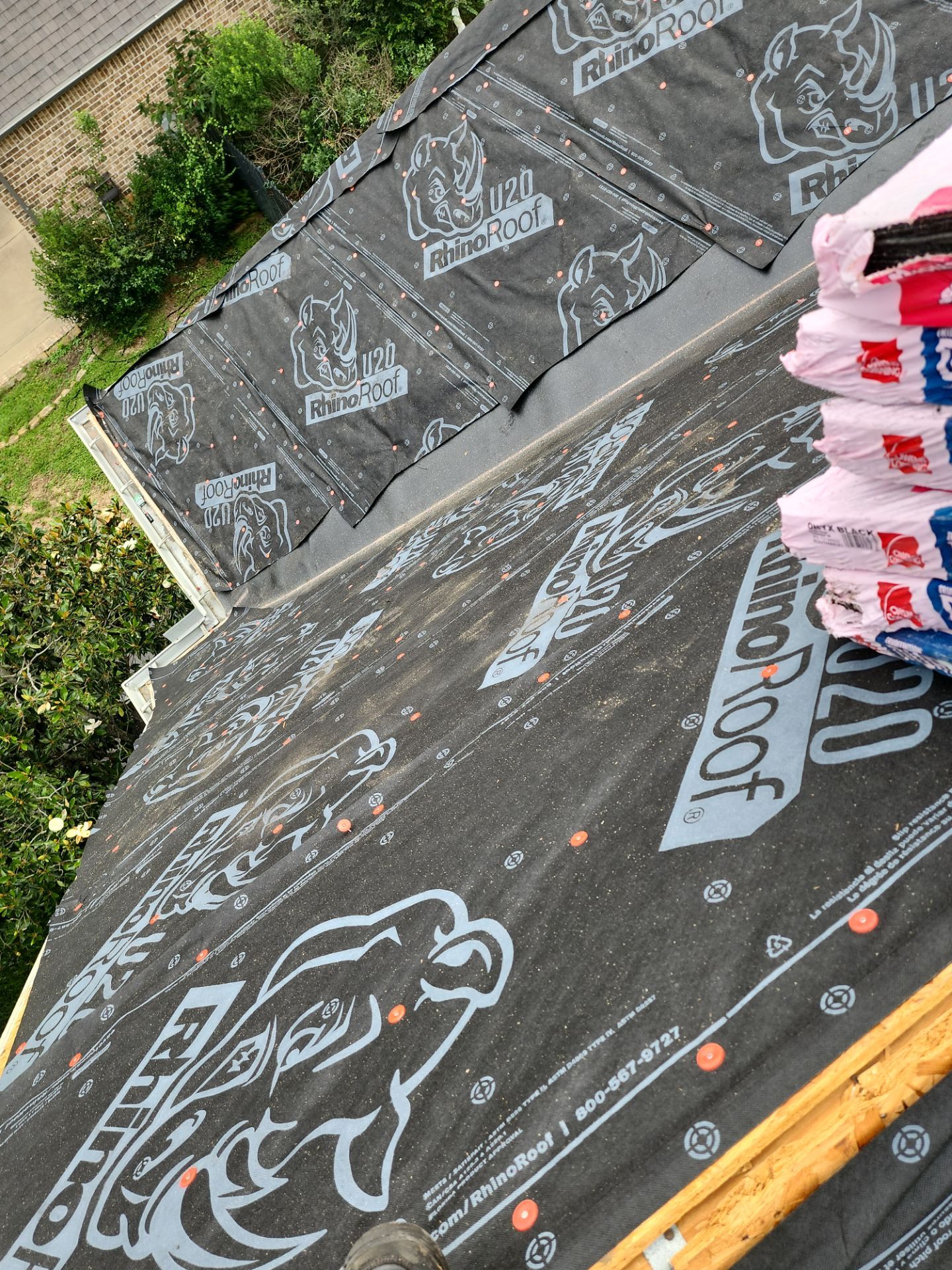 Residential Roofing Installation using Owen's Corning Duration (Lifetime) Shingles by Roof Repair Company