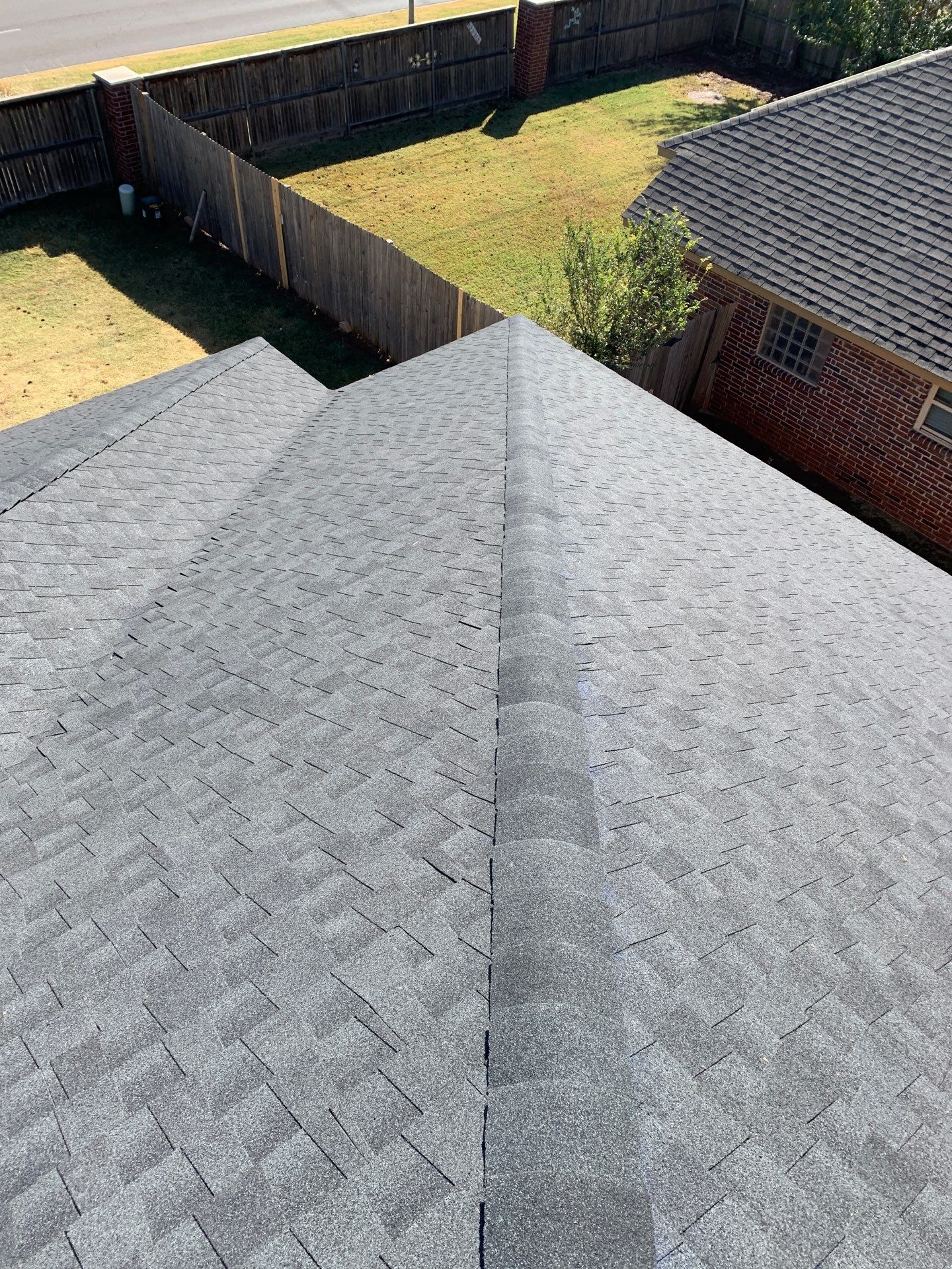 roof replacement & gutter installation in Edmond by McCann's Roofing and Construction