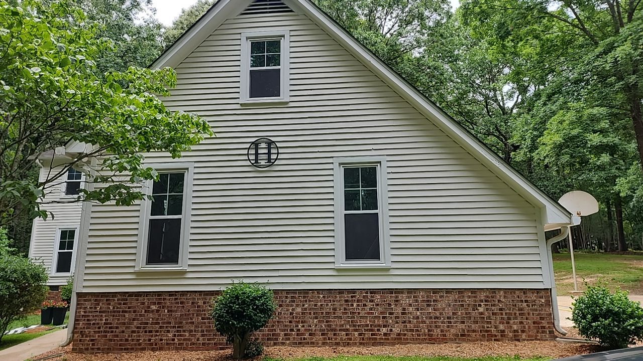 House Wash using cleaner by G&H Home Tech Pros LLC
