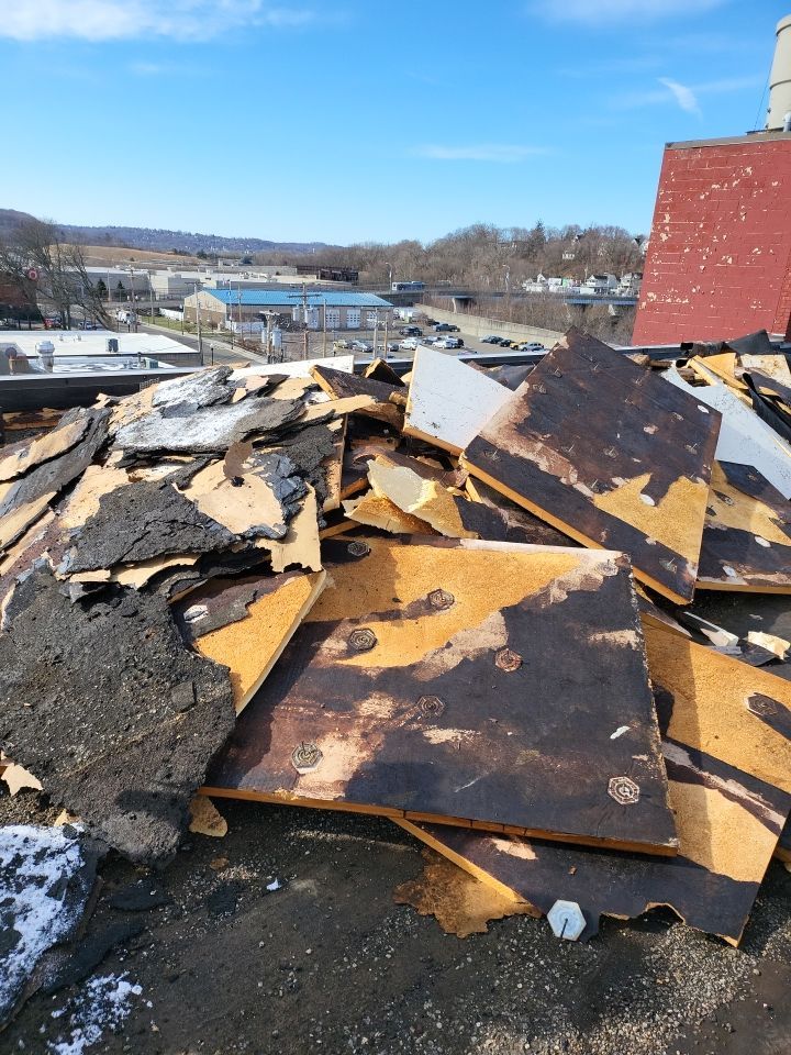 Commercial Roofing Installation using EPDM  by A Plus Exterior