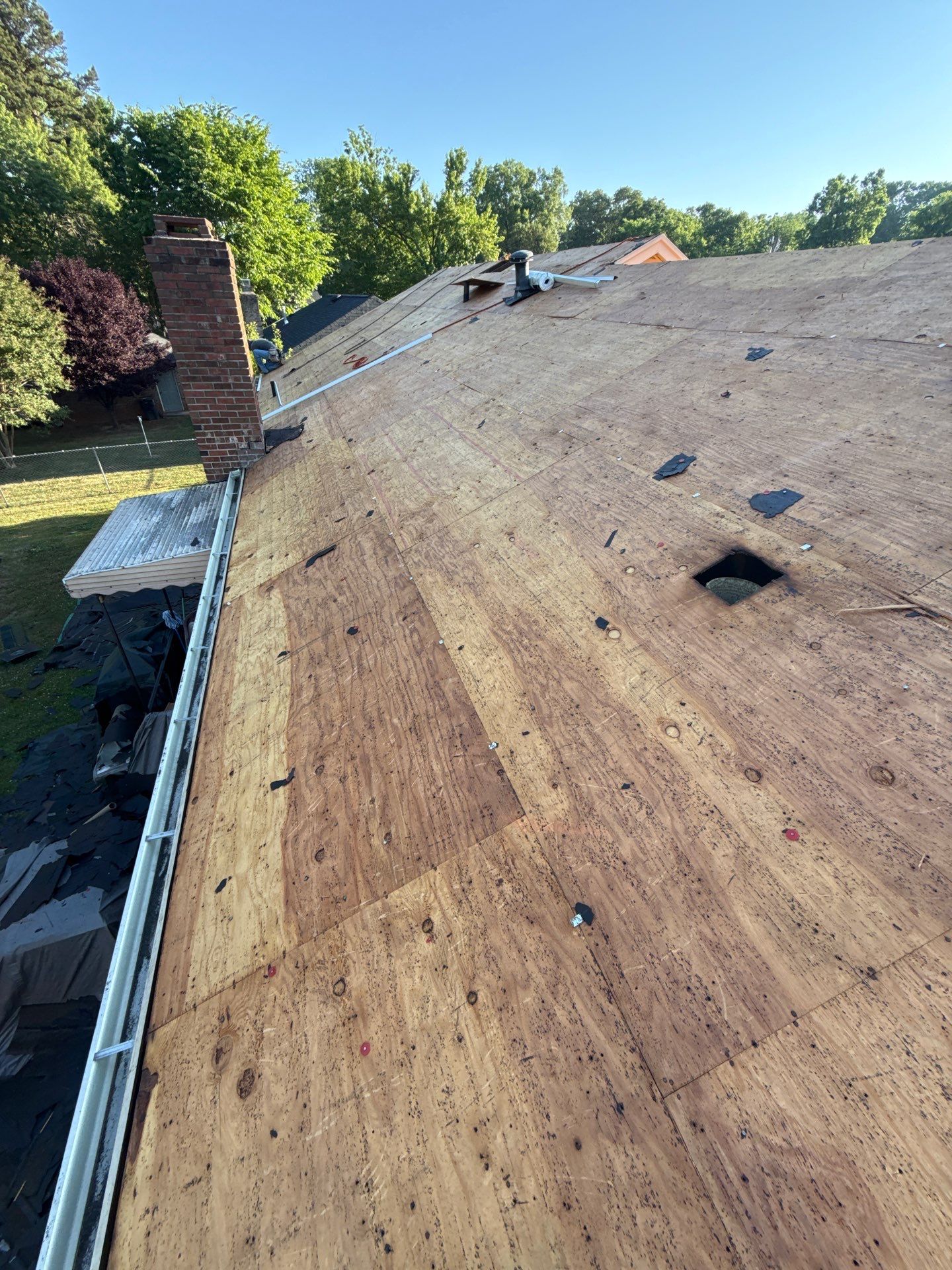 Architectural Shingle Roof Replacement and Accessory Metal Roofing in Greensboro by Carolina Professional Roofing, Inc
