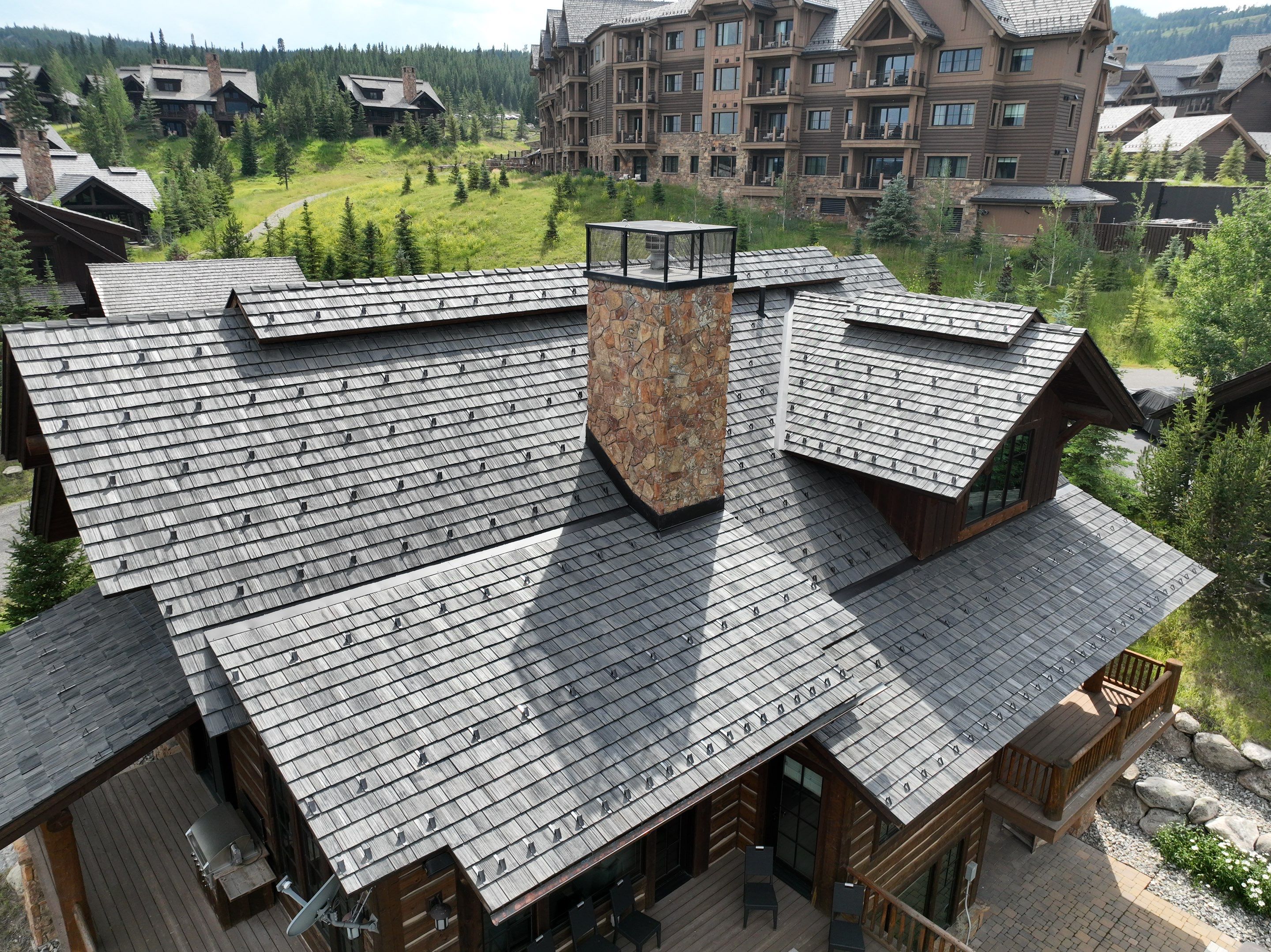 Brava Shake - Canyon Gray  by Montana Roofing Solutions