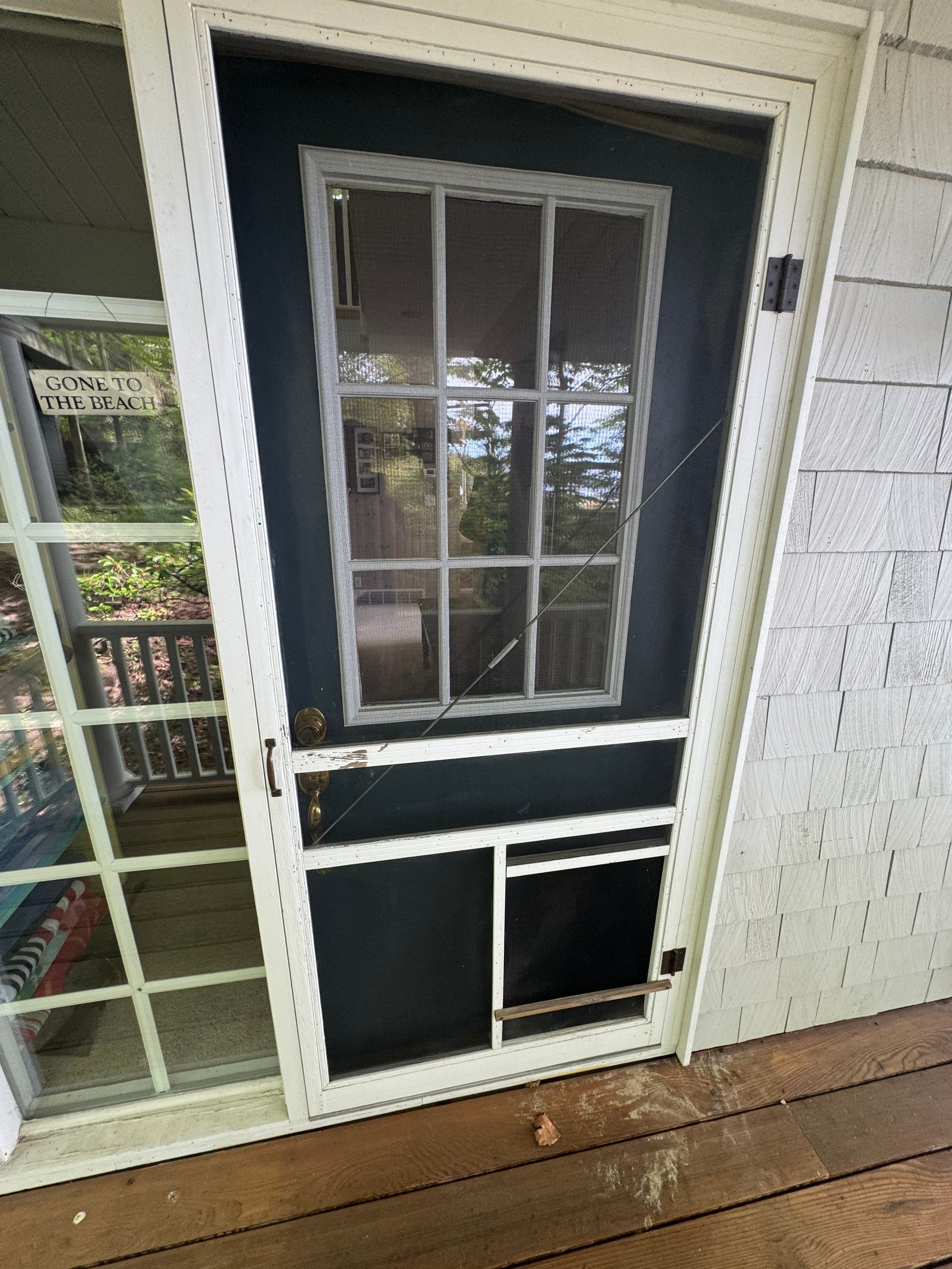 Lakefront Deck Pressure Washing, Exterior Wood Staining, and Painting in West Olive MI by Gordon Painting