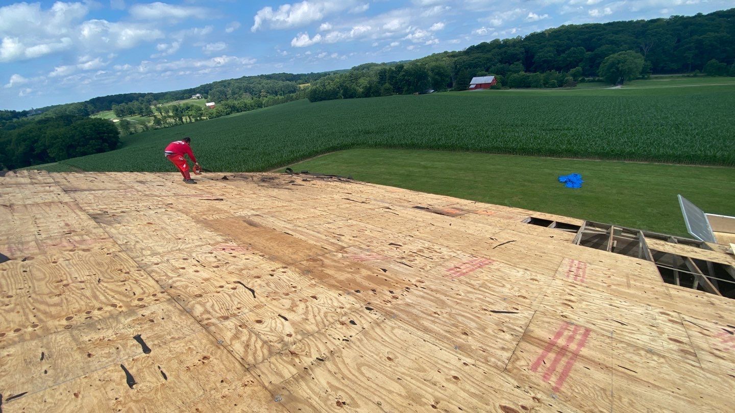 Roof Replacement in Upperco, MD • Private Farm by Seipp Roofing, LLC