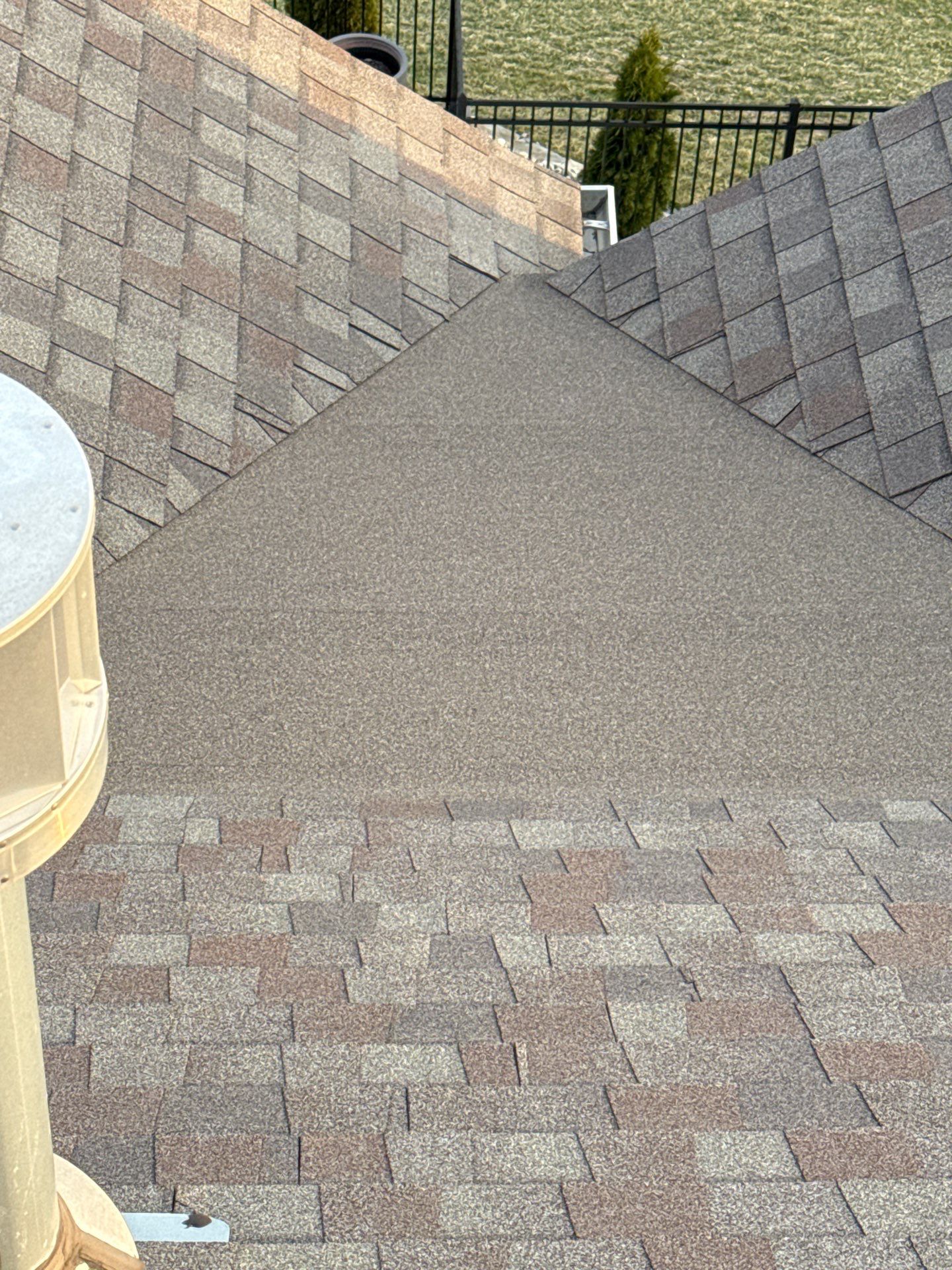 Hail Damaged Roof replacement in Staley Farms by EEC Windows, Siding & Roofing