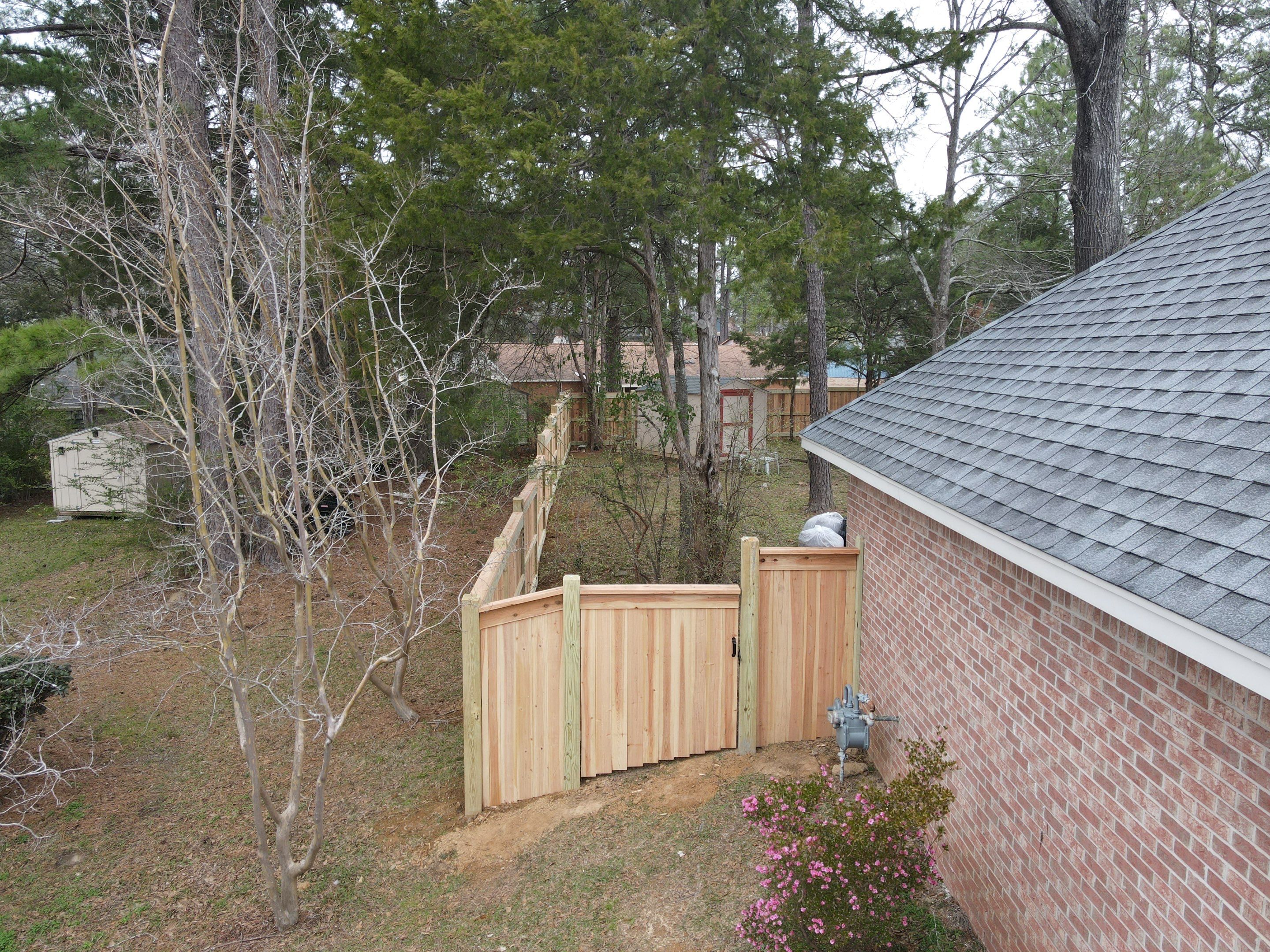 6' Cedar Good Neighbor 6x6 by Roberson Construction LLC