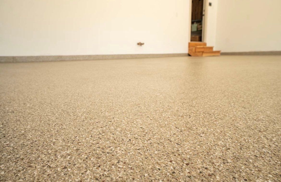 Polk Residence - Garage Floor Coating by Level 10 Coatings