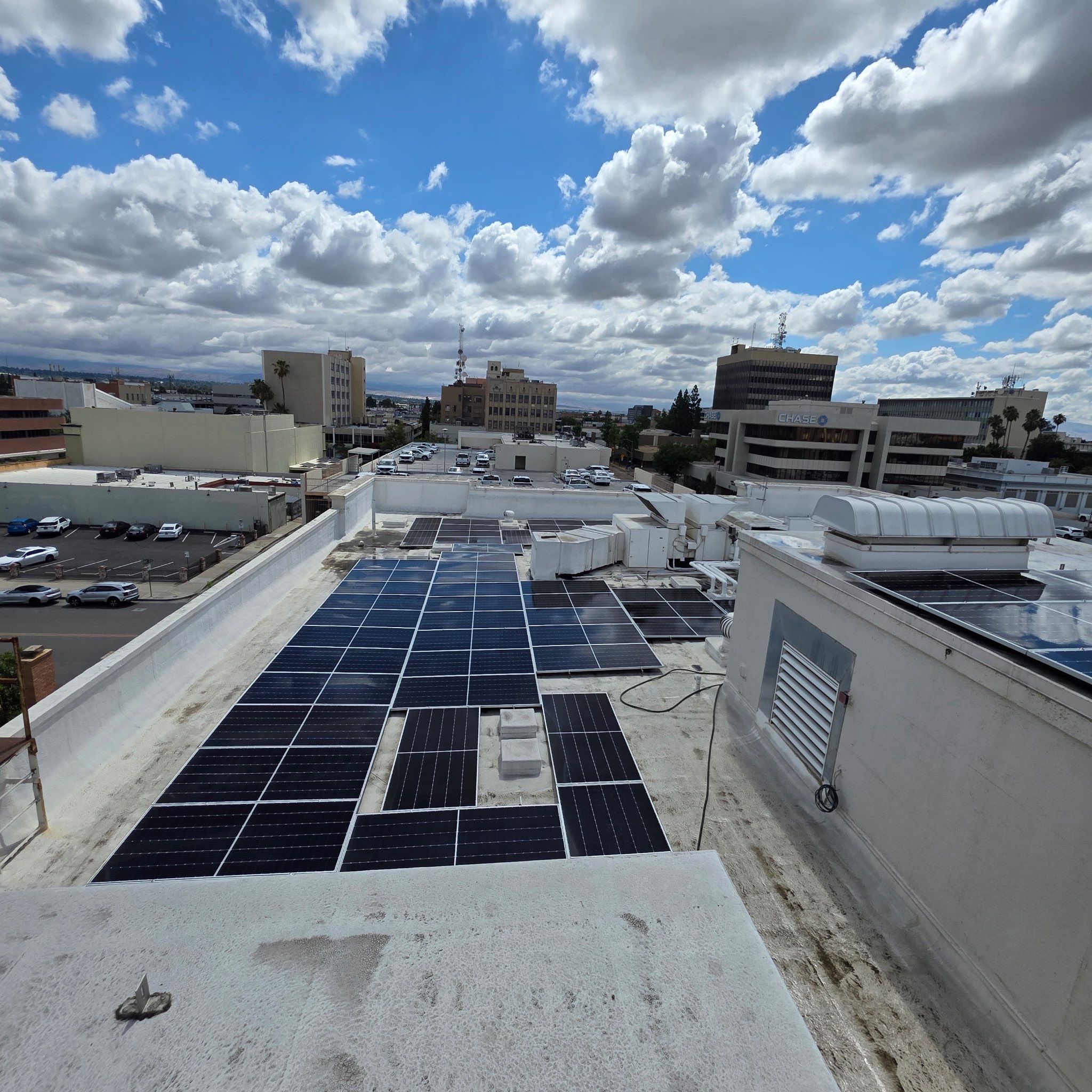 Commercial Solar Panel Cleaning by Palm Coast Solar Cleaning
