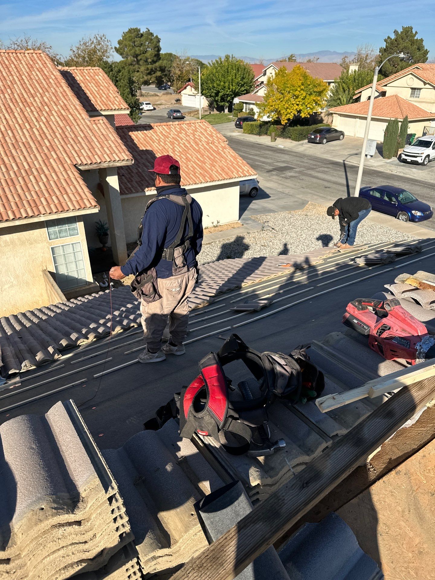 Tile Roof Reset Project - Lancaster CA 93535 by Epic Roof Replacement