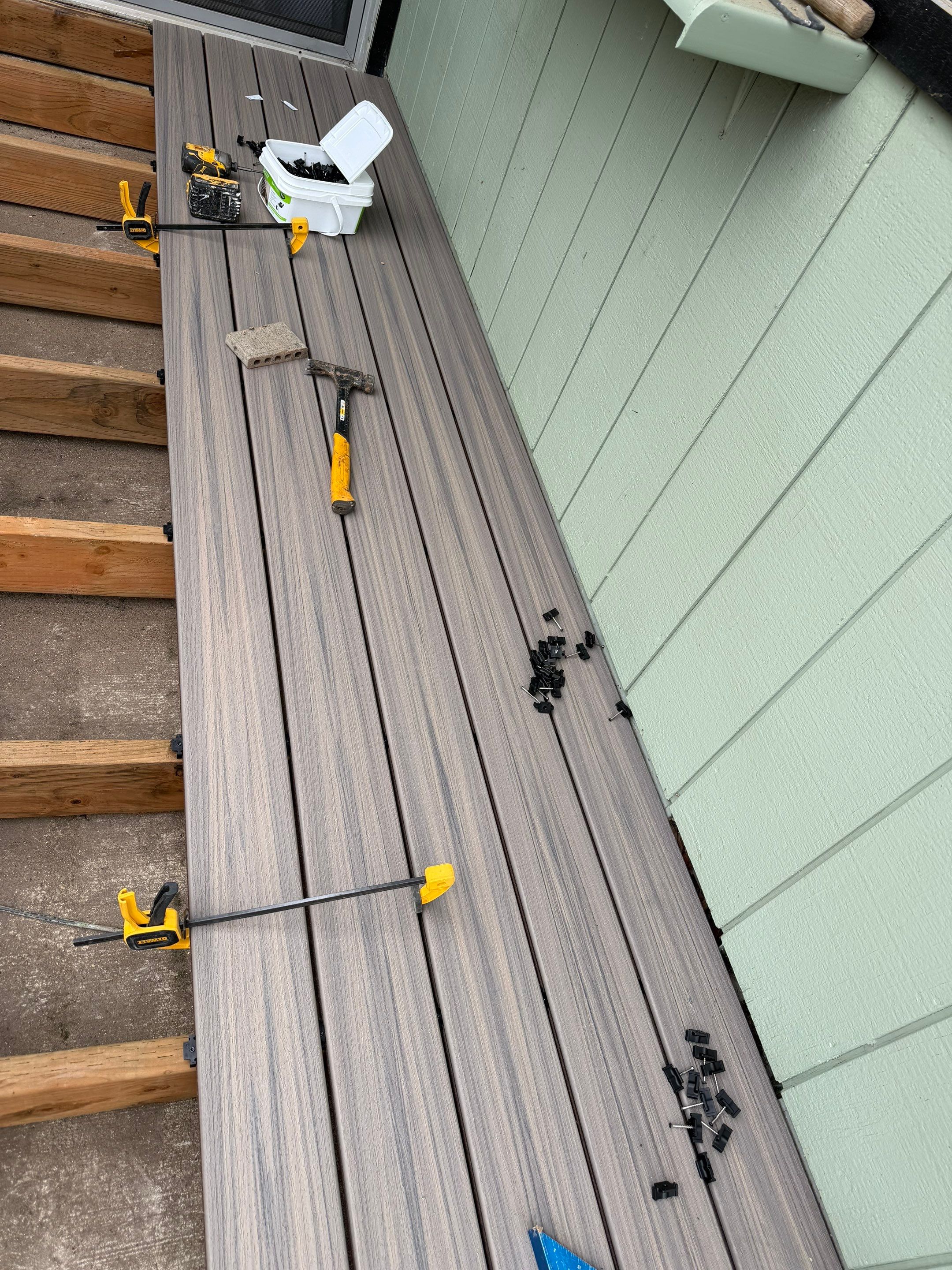 Patio Deck Renovation by Handyman State LLC